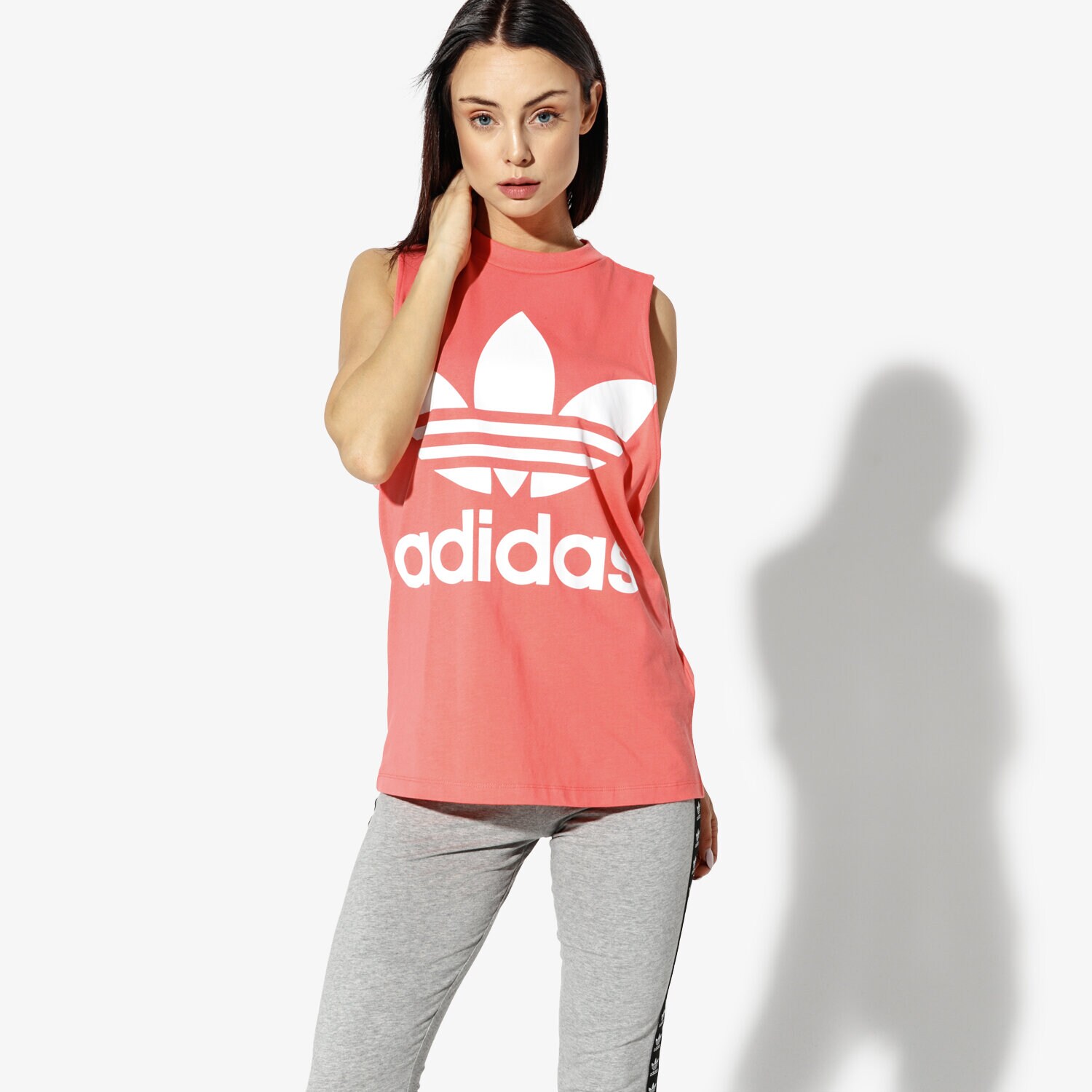 Femei tricou ADIDAS MAIOU TREFOIL DH3170 Roșu
