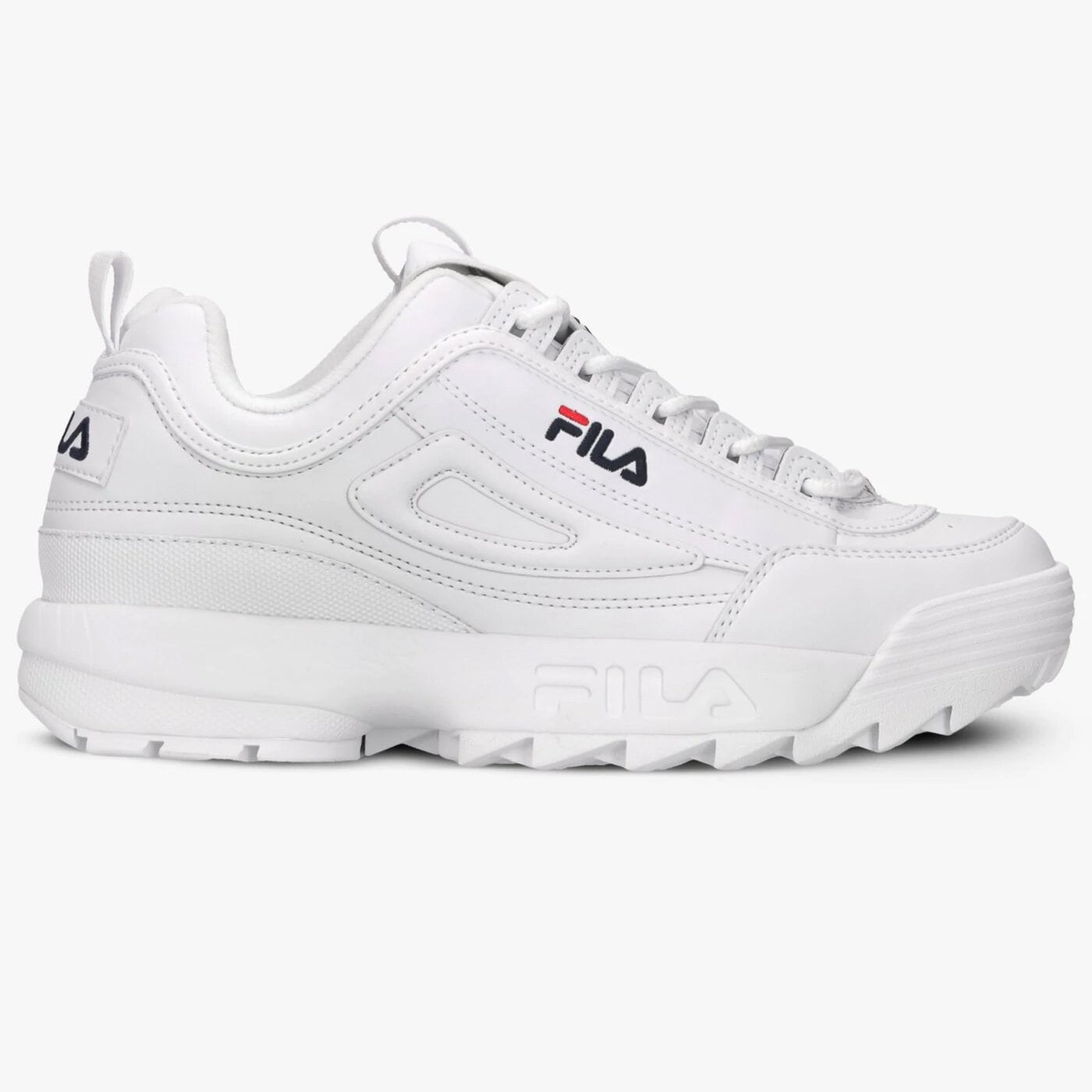 Barbați pantofi sport FILA DISRUPTOR LOW 10102621FG Alb