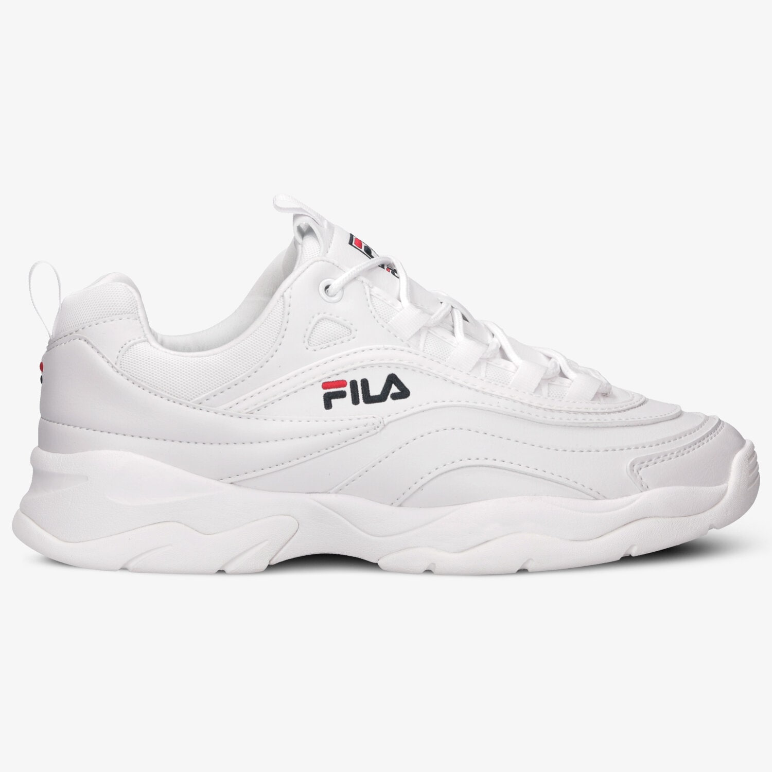 Barbați pantofi sport FILA RAY LOW 10105611FG Alb