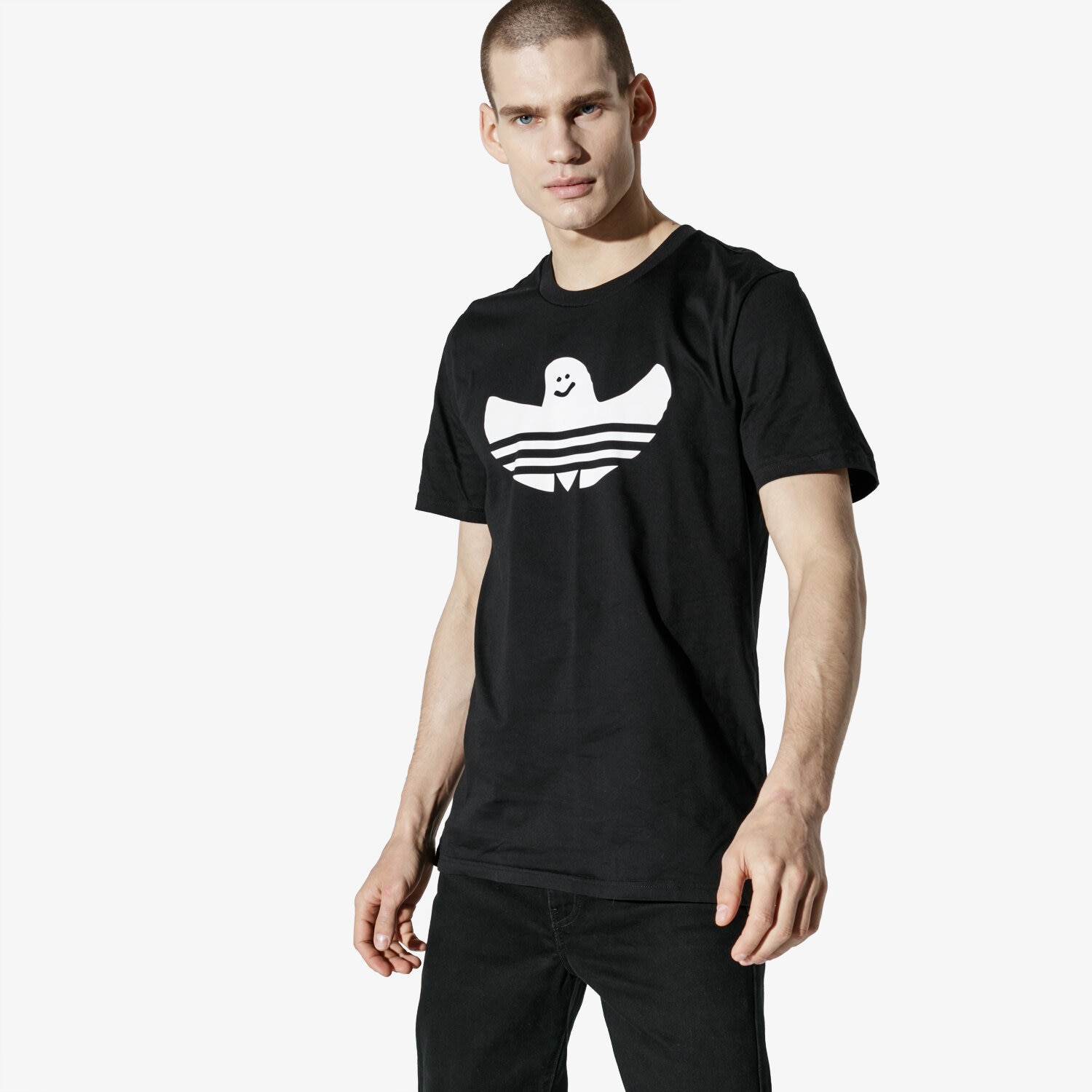 Bărbați tricou ADIDAS TRICOU SS SOLID SHMOO T DH3900 Negru