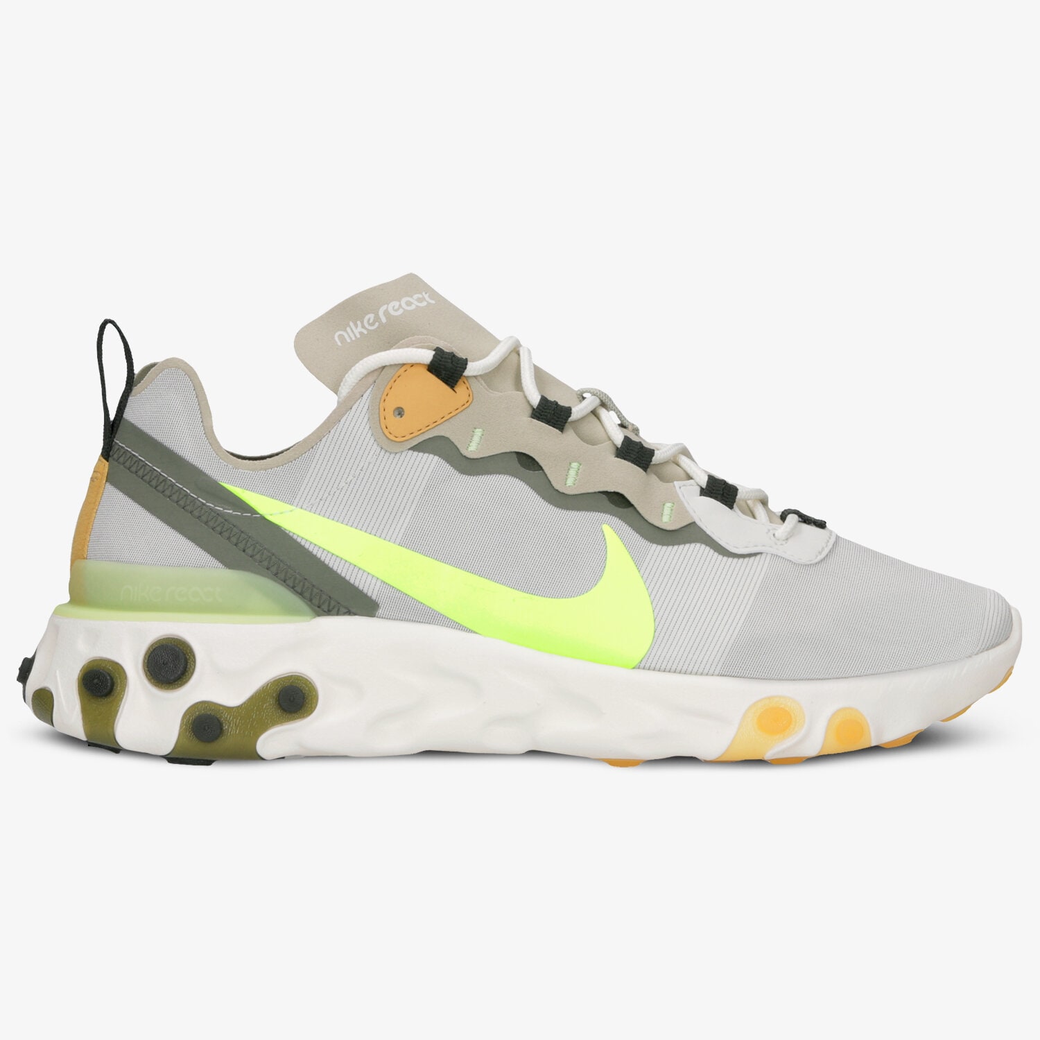 Barbați pantofi sport NIKE REACT ELEMENT 55 BQ6166-009 Gri