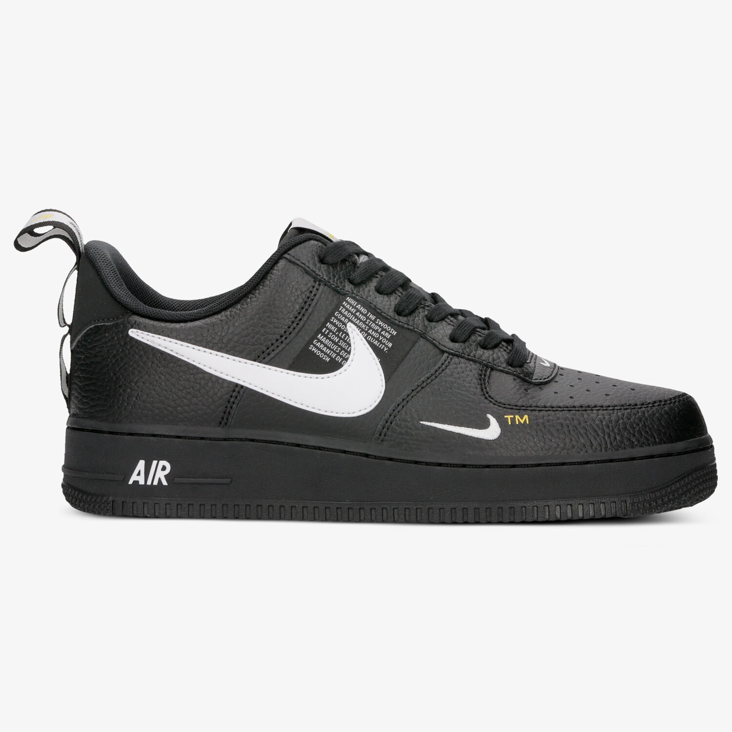 Barbați pantofi sport NIKE AIR FORCE 1 '07 LV8 UTILITY AJ7747-001 Negru