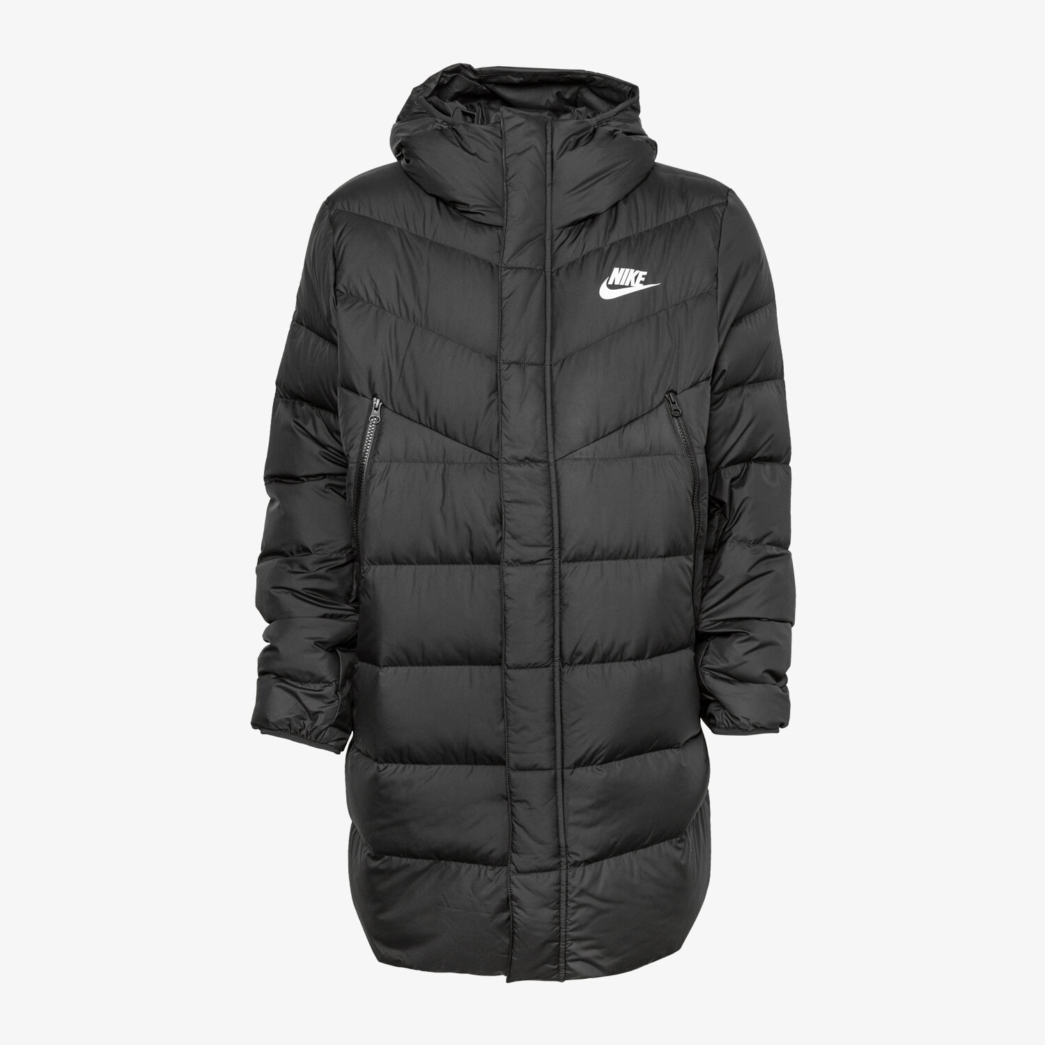 Bărbați eacă de iarnă NIKE JACHETĂ M NSW DWN FILL WR PARKA HD RUS AO8915-010 Negru