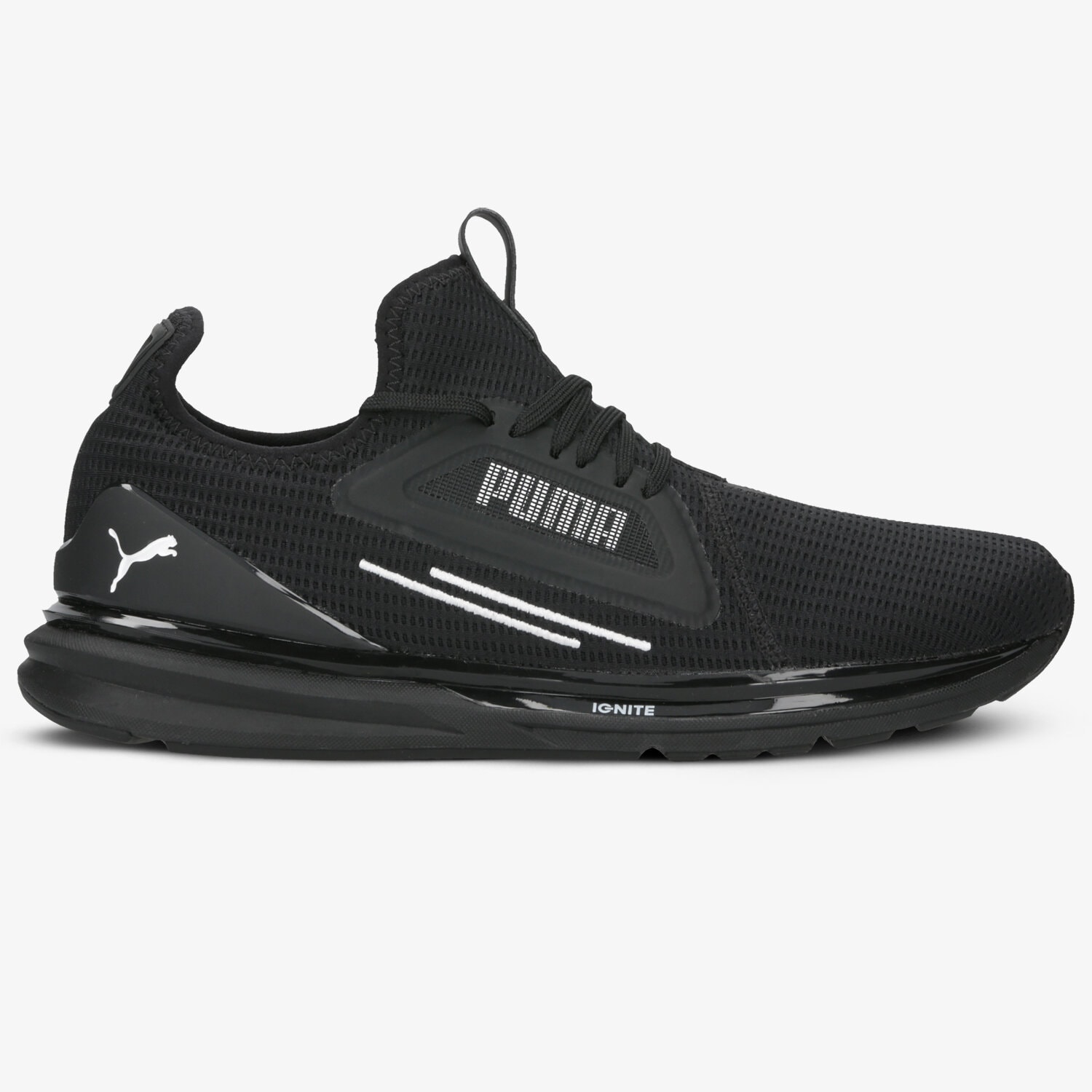 Barbați pantofi sport PUMA IGNITE LIMITLESS LEAN MODERN 19254804 Negru
