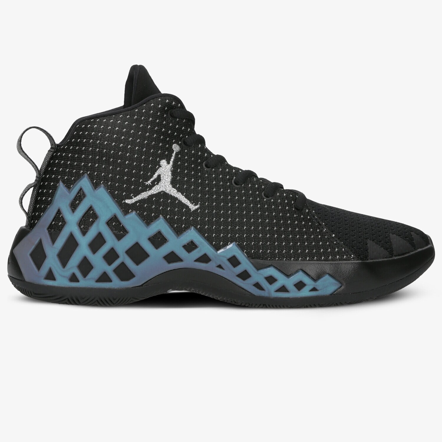 Barbați pantofi sport JORDAN JUMPMAN DIAMOND MID  CI1204-002 Negru
