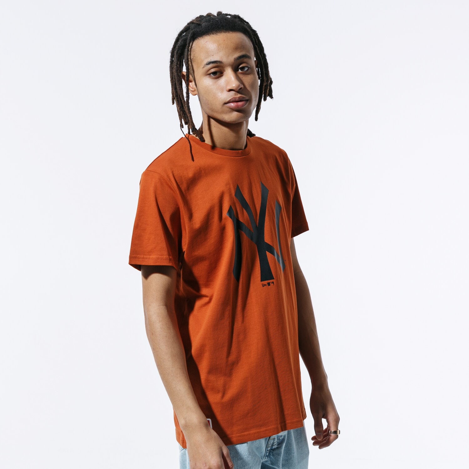 Bărbați tricou NEW ERA TRICOU SS MLB SEASONAL TEAM LOGO TEE NEYYAN RST 12033498 Maro