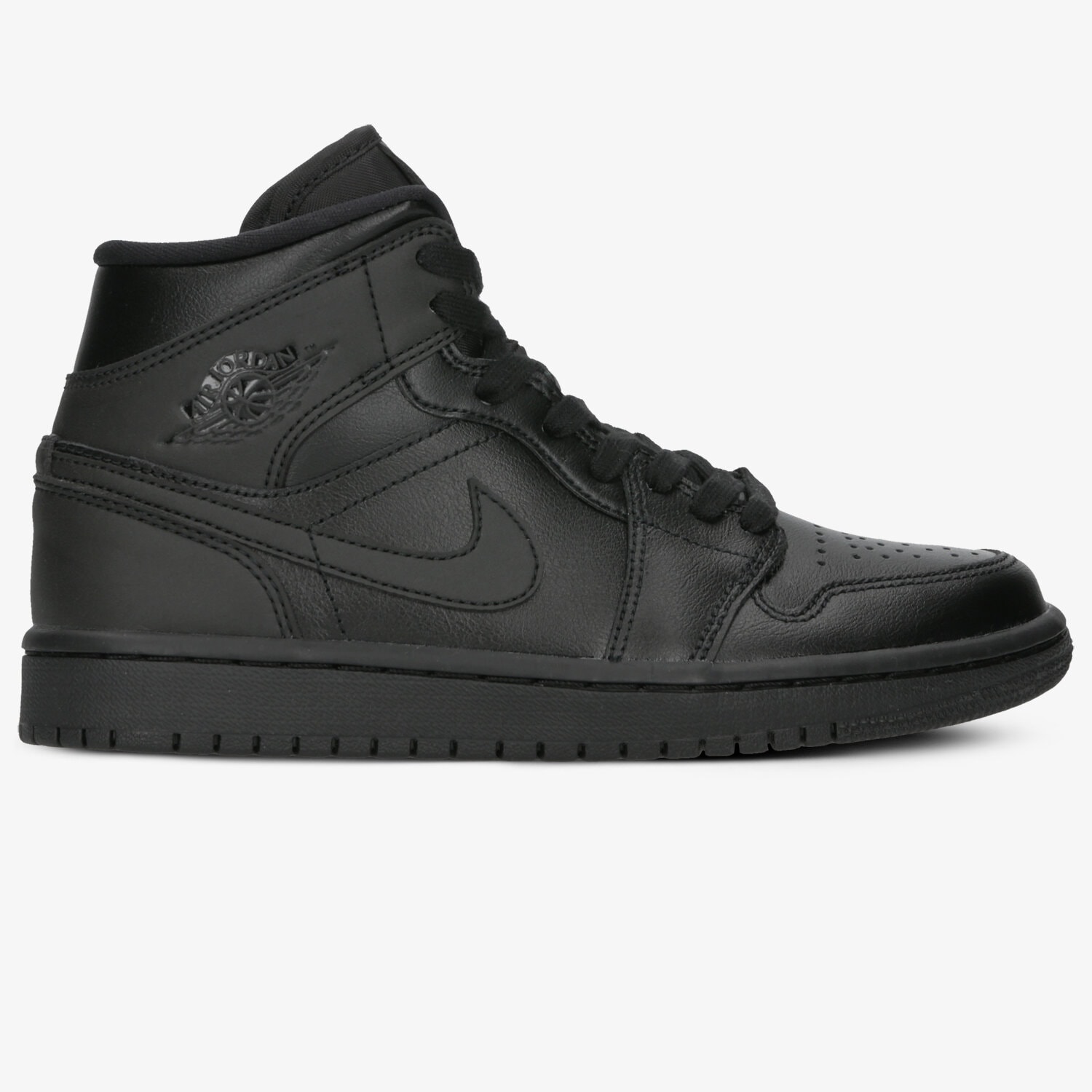 Femei pantofi sport WMNS AIR JORDAN 1 MID  BQ6472-012 Negru