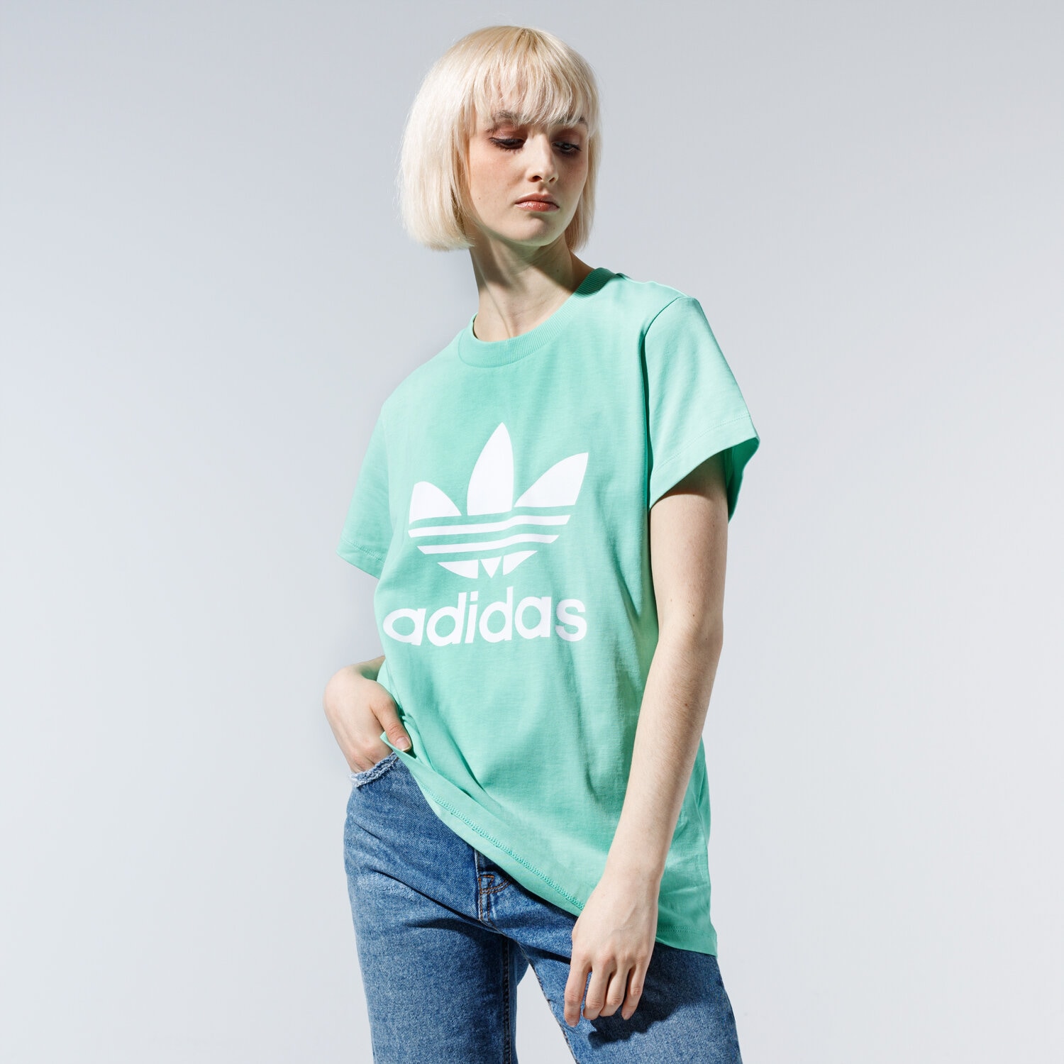 Femei tricou ADIDAS TRICOU BOYFRIEND TEE FM3316 Verde