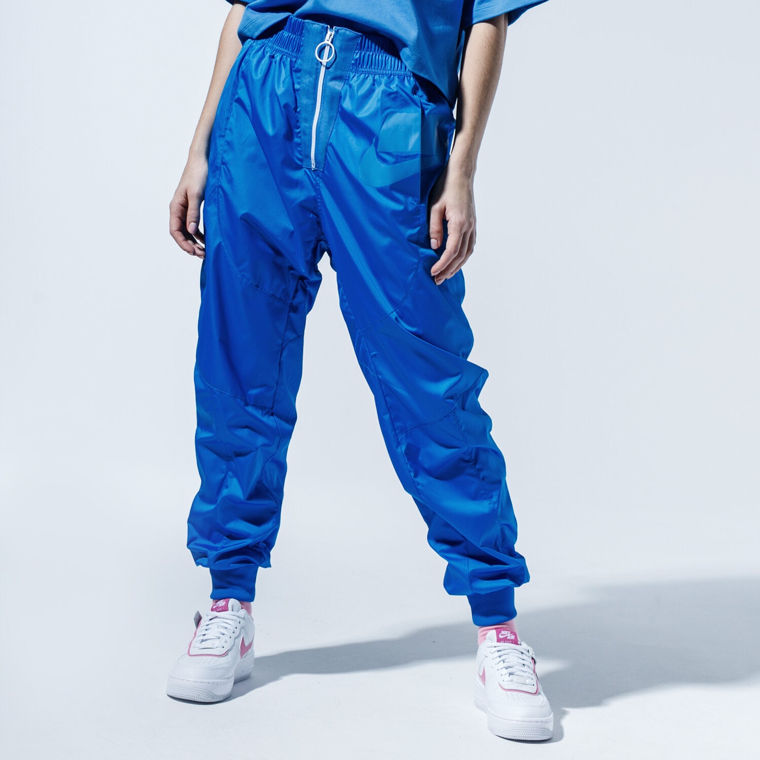 Femei pantaloni NIKE PANTALONI  W NSW NSW PANT WVN CT0880-453 Albastru