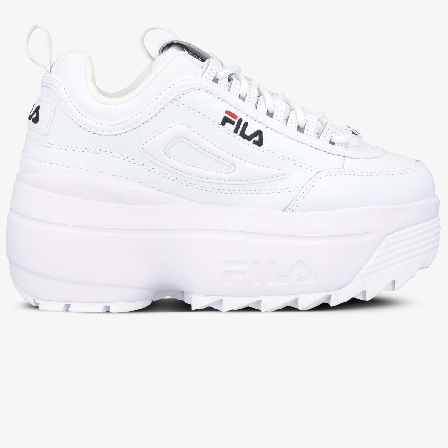 Femei pantofi sport FILA DISRUPTOR WEDGE WMN 10108651FG Alb