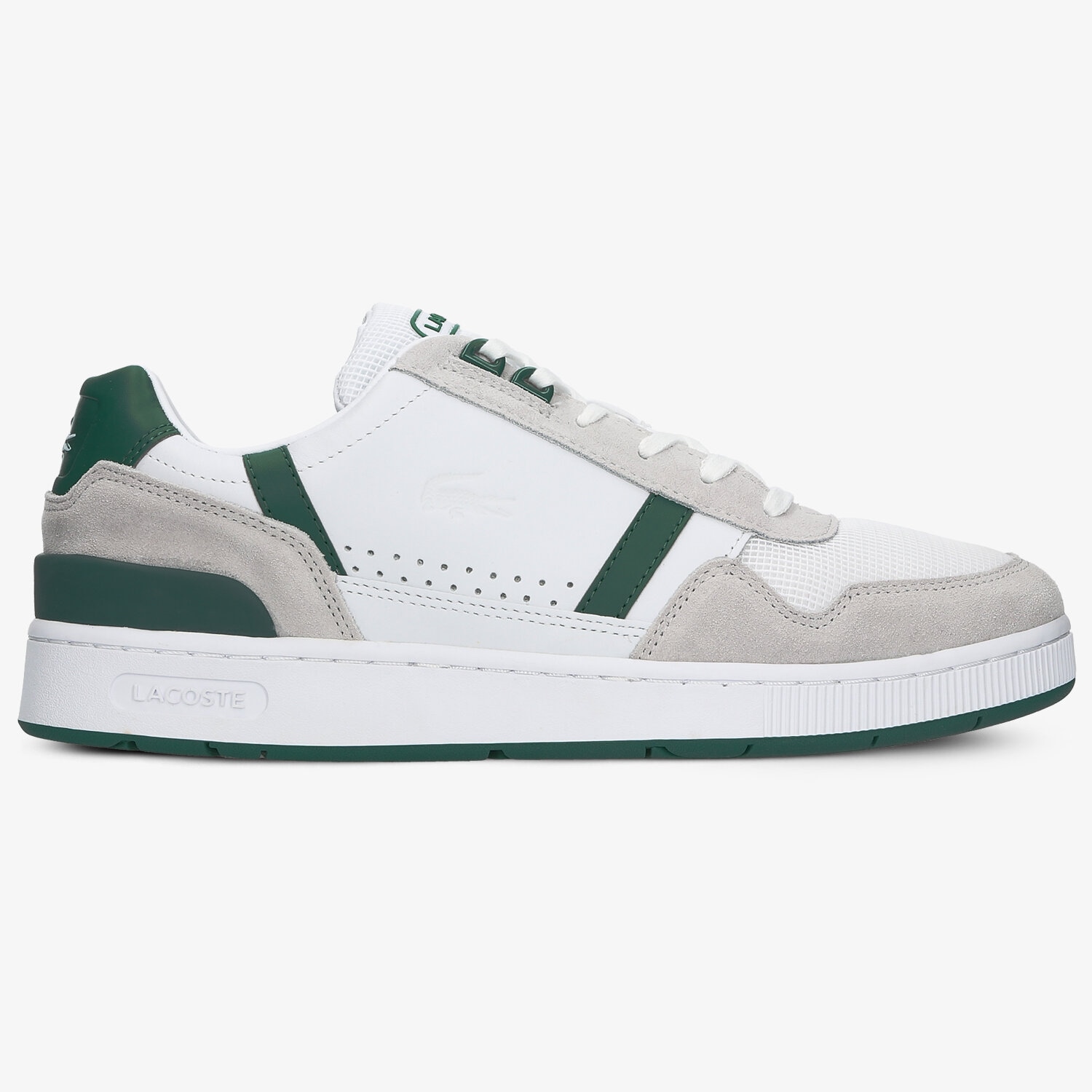Barbați pantofi sport LACOSTE T-CLIP 120 3 US 739SMA0063082 Alb