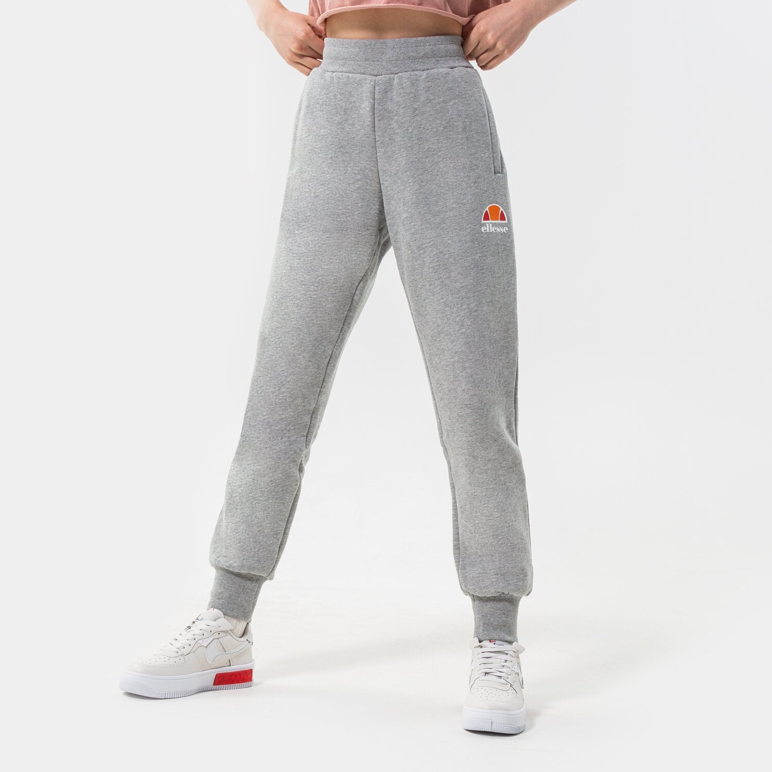 Femei pantaloni ELLESSE PANTALONI  QUEENSTOWN GREY SGC07458112 Gri