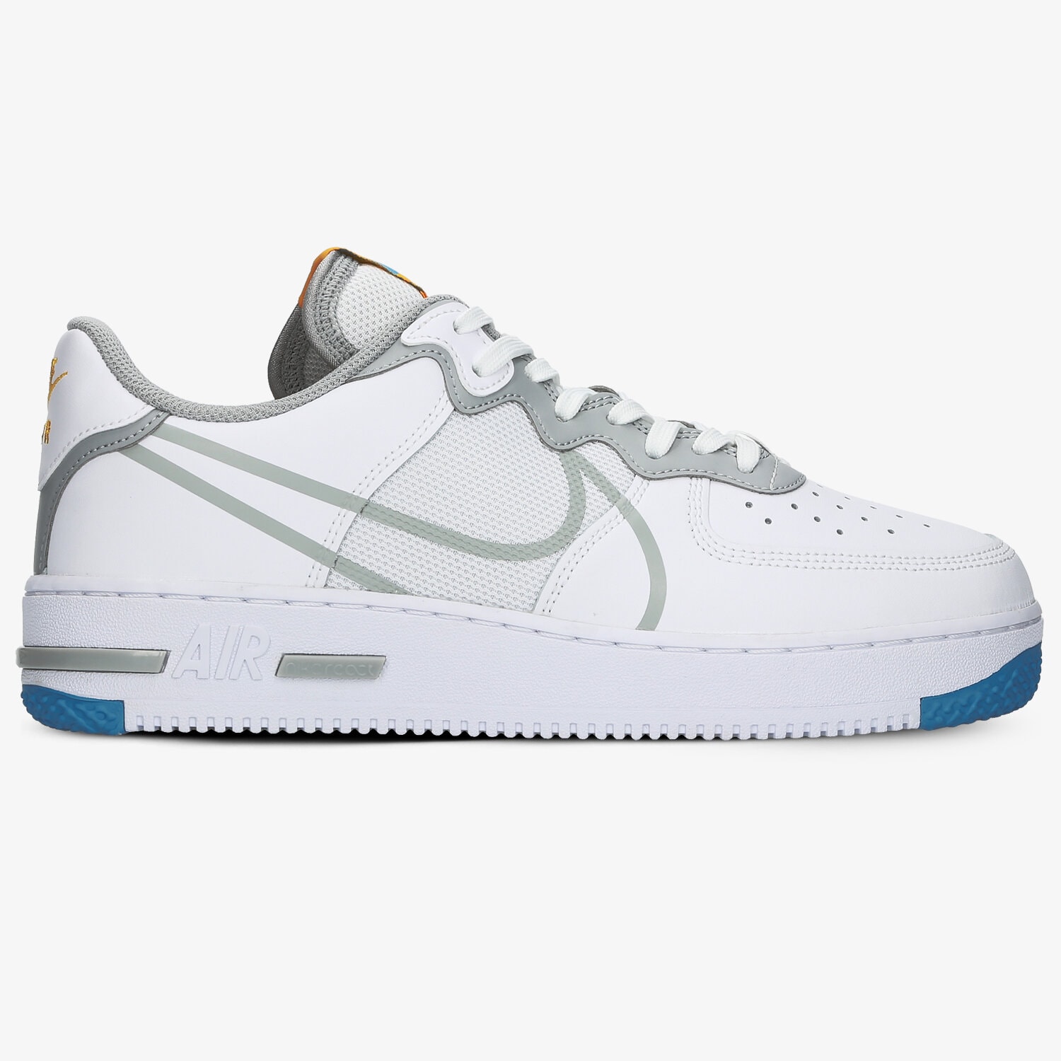 Barbați pantofi sport NIKE AIR FORCE 1 REACT CT1020-100 Alb