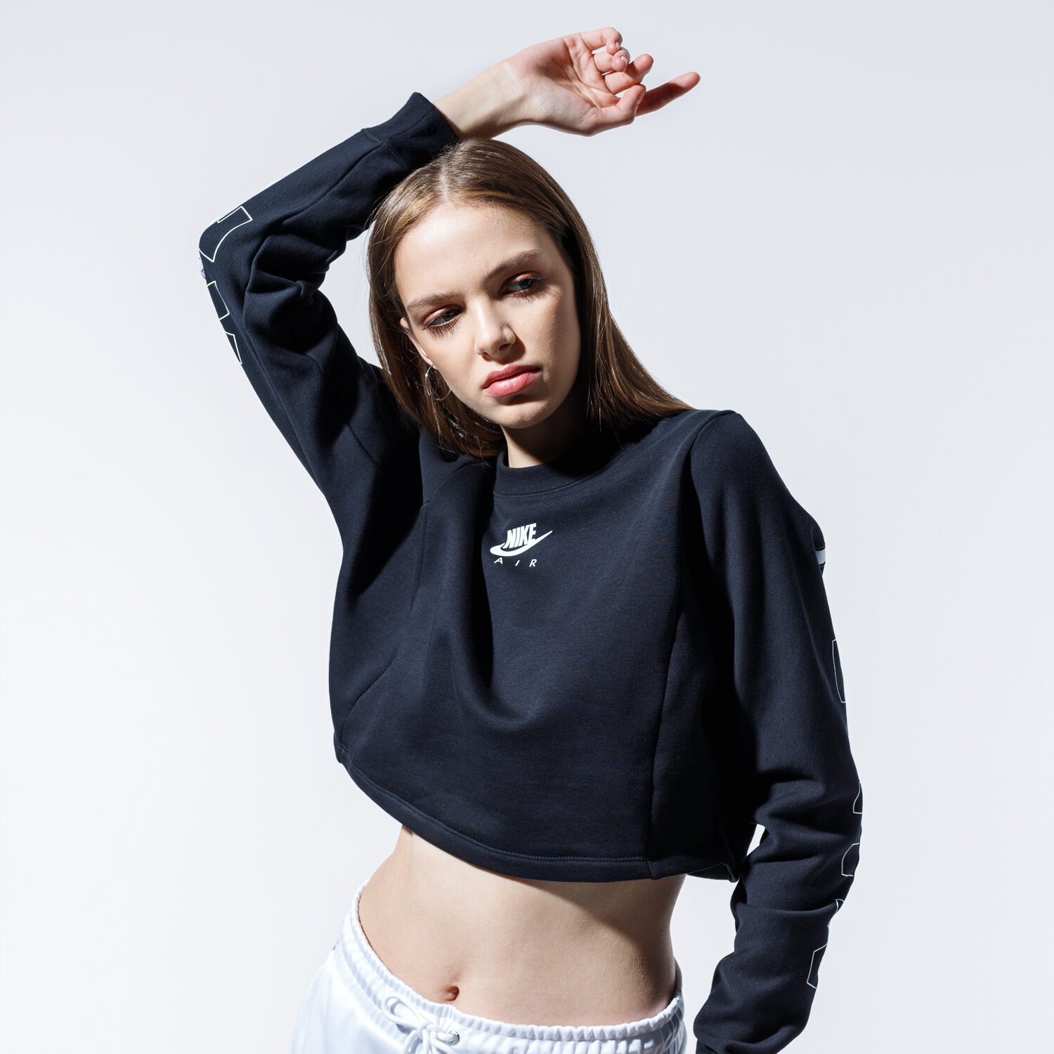 Femei bluză NIKE BLUZĂ AIR CJ3115-010 Negru