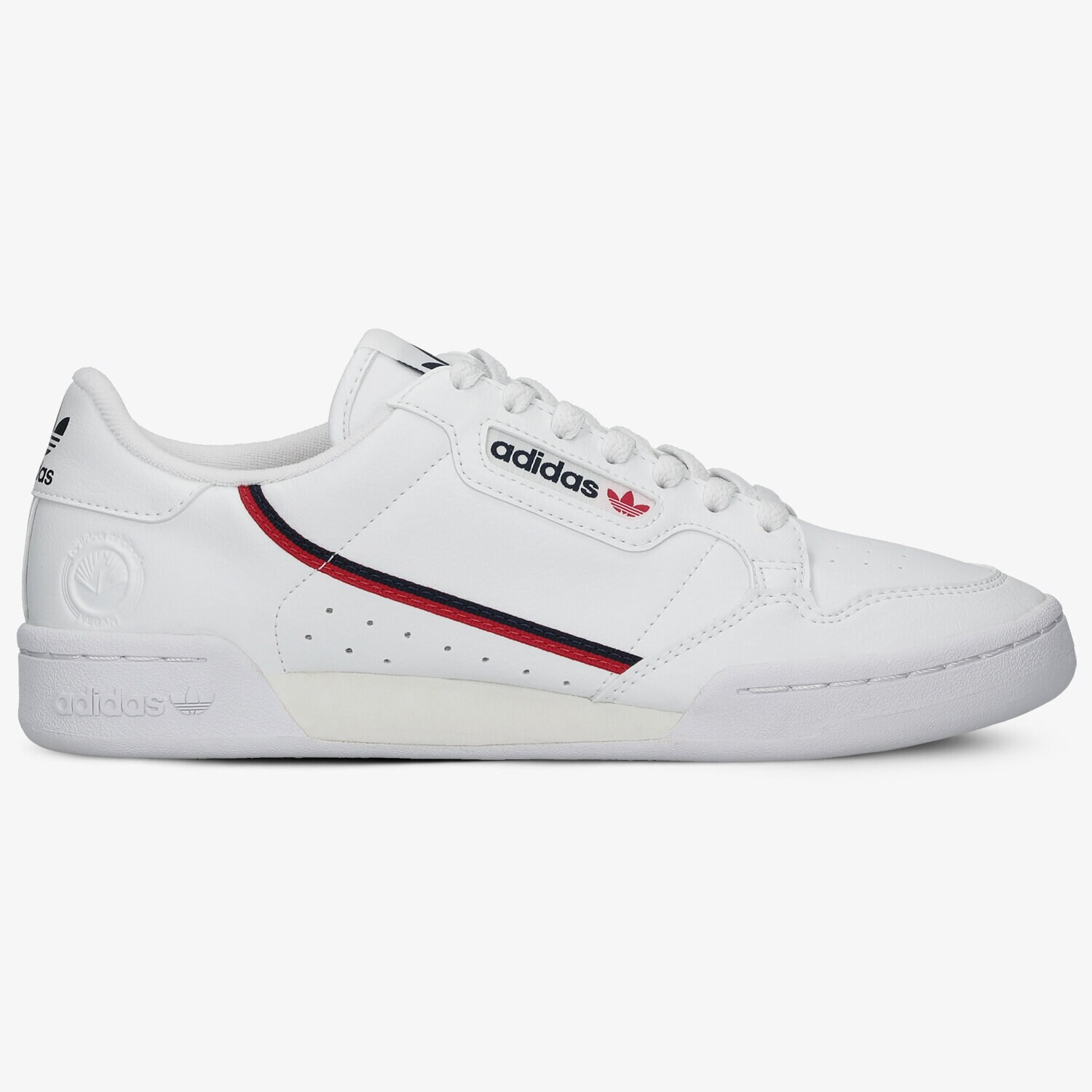 Barbați pantofi sport ADIDAS CONTINENTAL 80 VEGAN FW2336 Alb