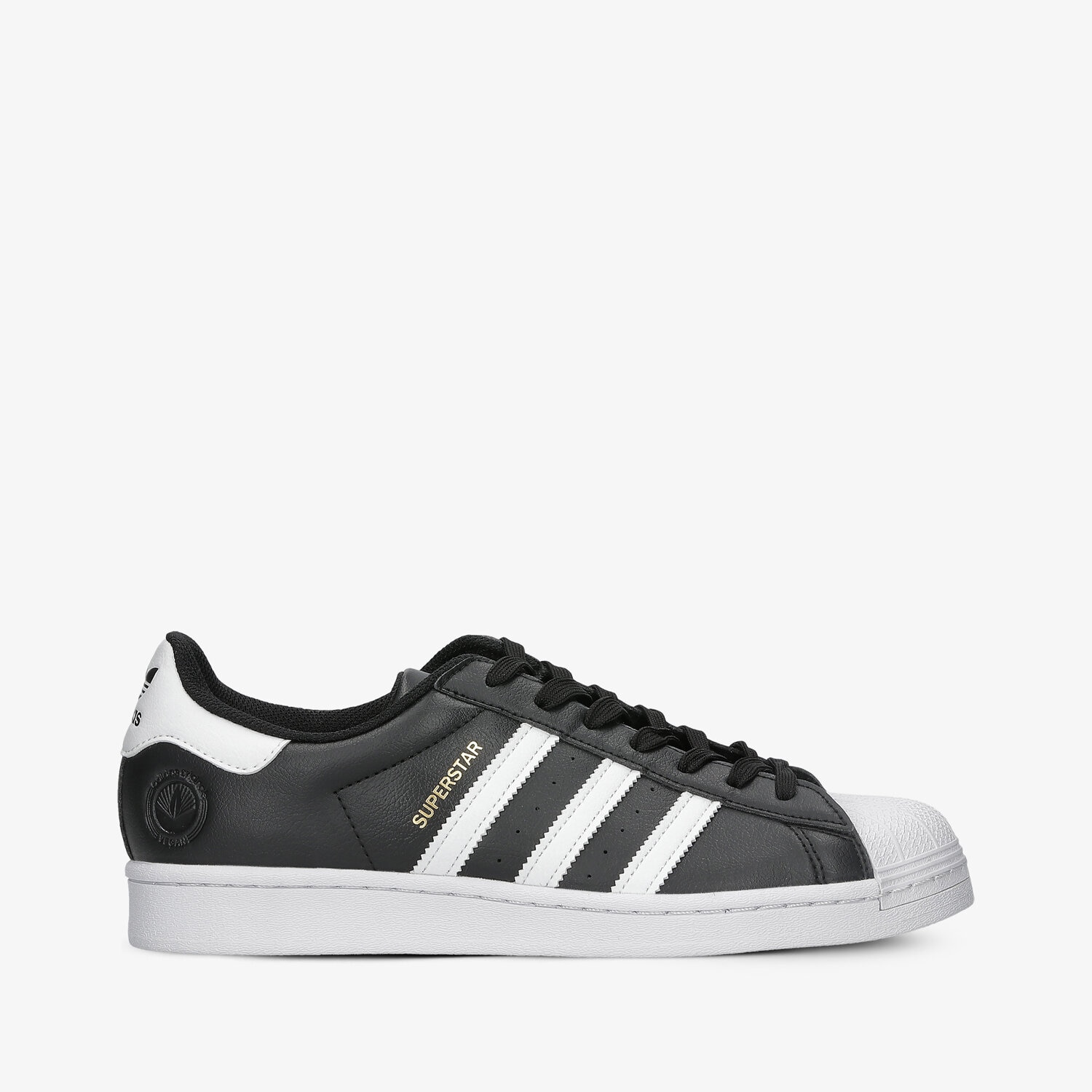 Barbați pantofi sport ADIDAS SUPERSTAR VEGAN FW2296 Negru