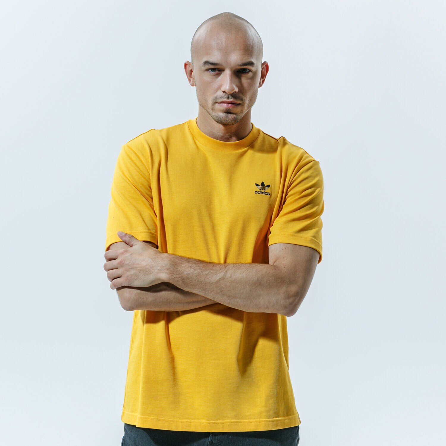 Bărbați tricou ADIDAS TRICOU B+F TREFOIL TEE GE0824 Galben