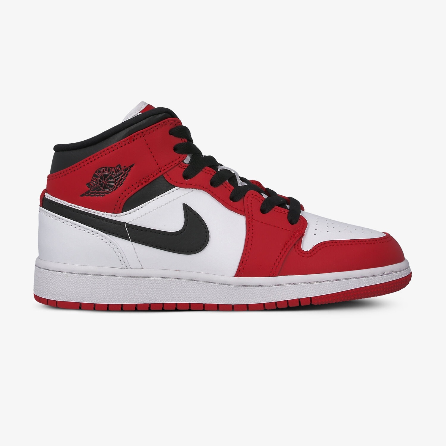 Copii pantofi sport AIR JORDAN 1 MID 554725-173 Roșu