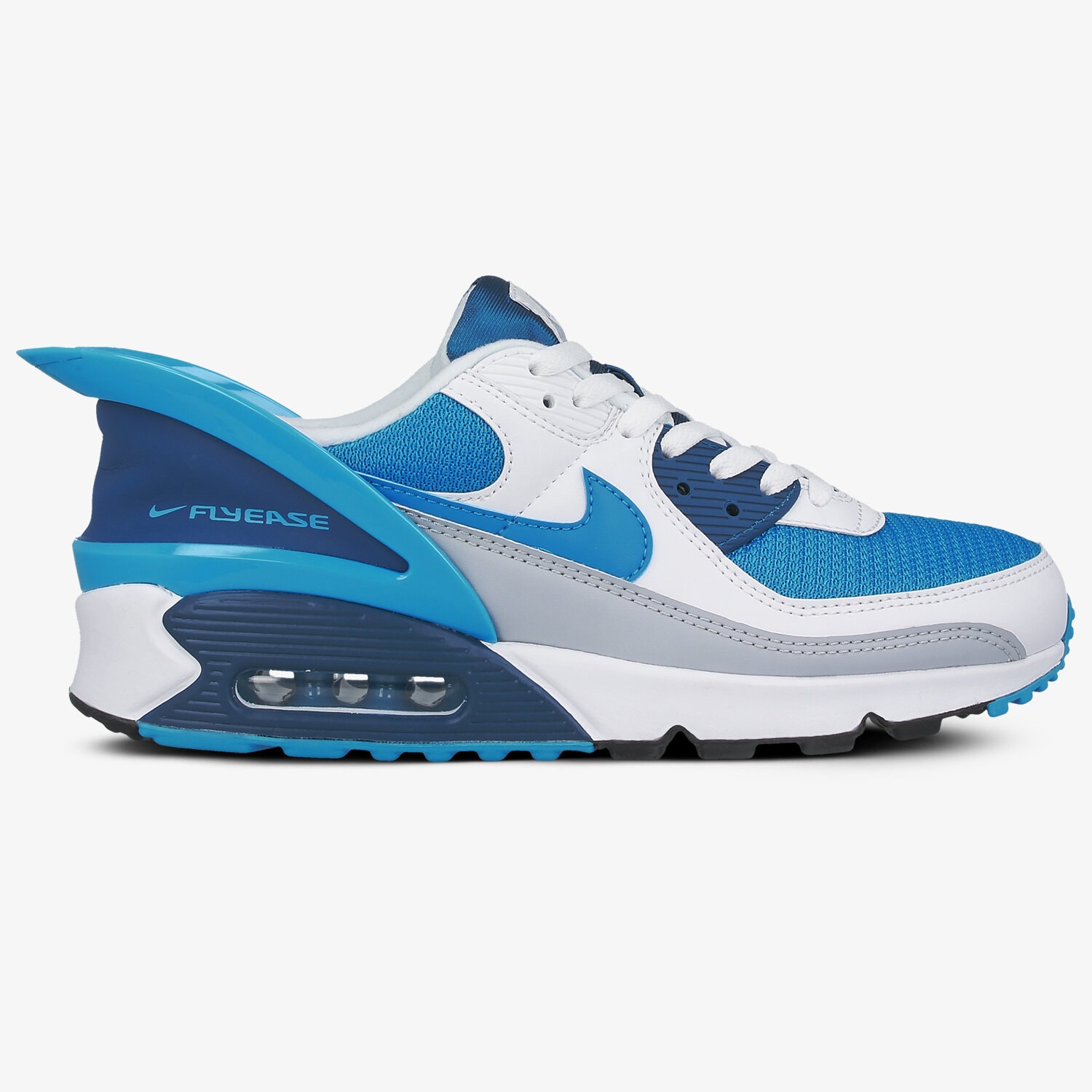 Barbați pantofi sport NIKE AIR MAX 90 FLYEASE CZ4270-100 Alb