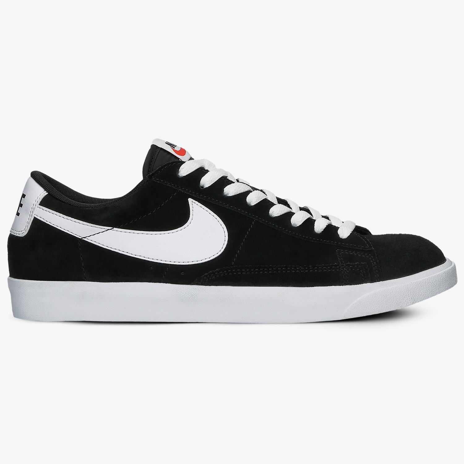 Barbați pantofi sport NIKE BLAZER LOW PREMIUM VINTAGE SUEDE 538402-004 Negru