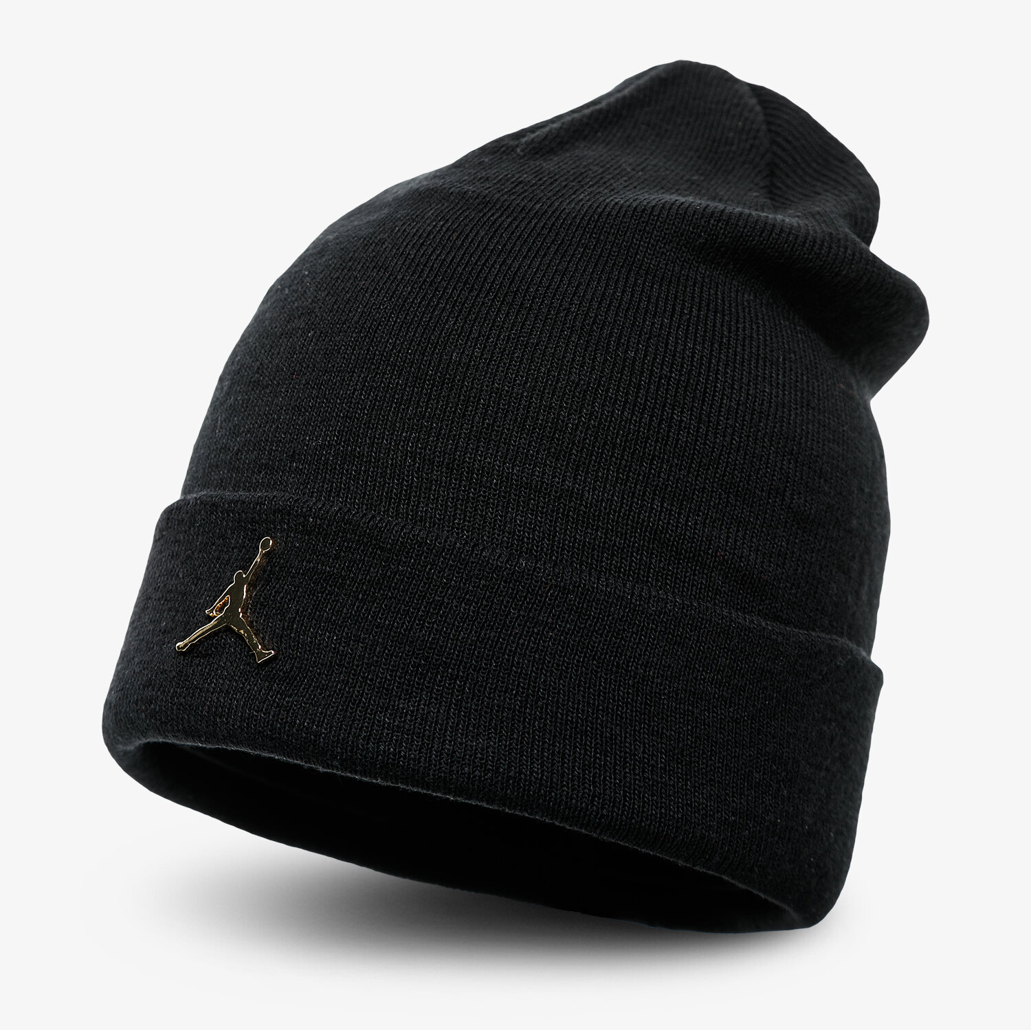 Copii căciulă JORDAN CACIULA DE IARNĂ JORDAN   CUFFED BEANIE METAL JM CW6402-010 Negru