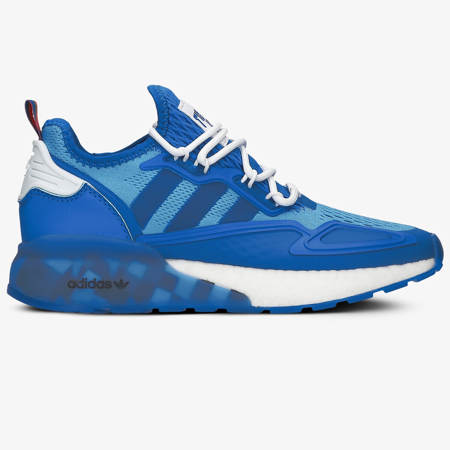 Copii pantofi sport ADIDAS NINJA ZX 2K BOOST J FZ1885 Albastru
