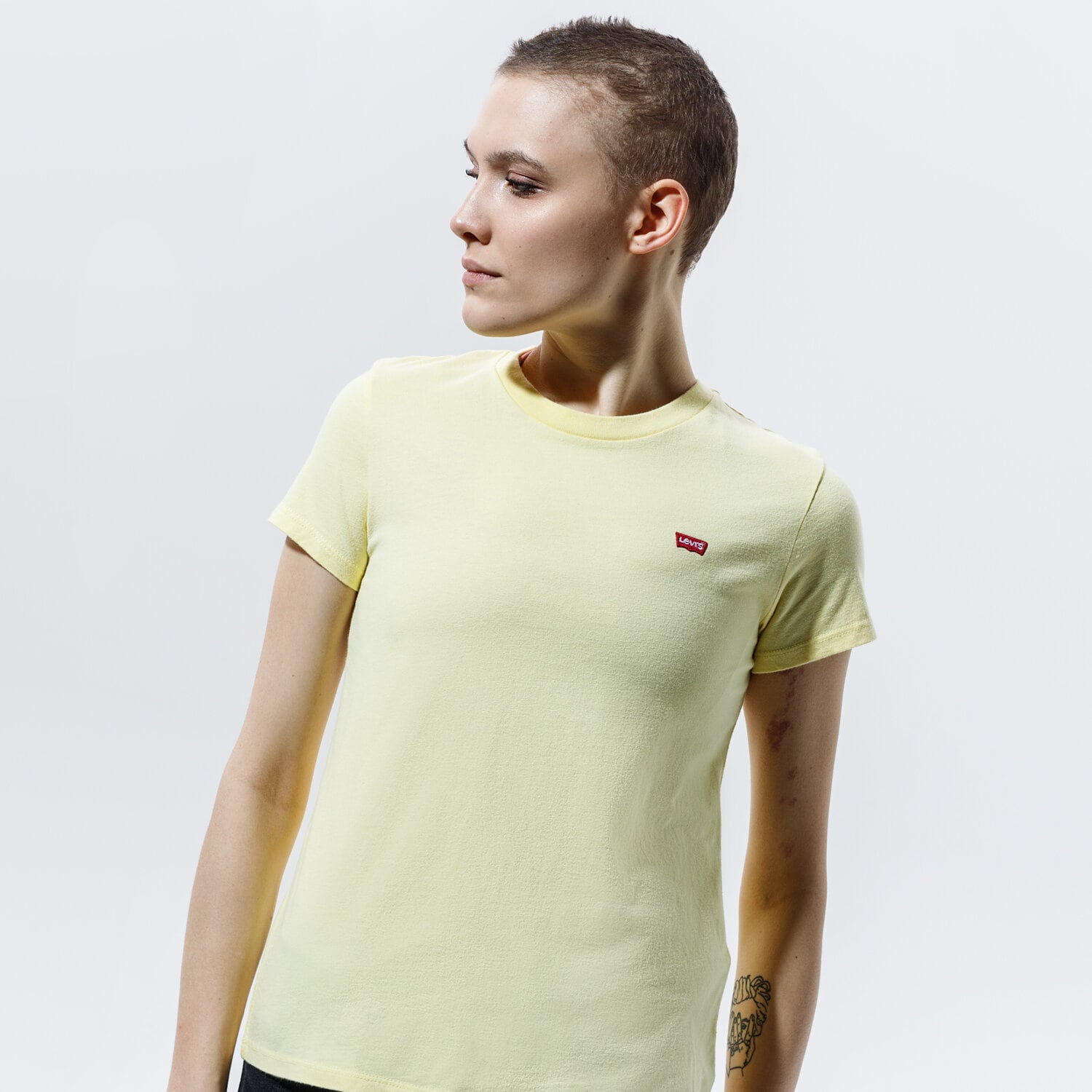 Femei tricou LEVI'S TRICOU PERFECT TEE 39185-0103 Galben