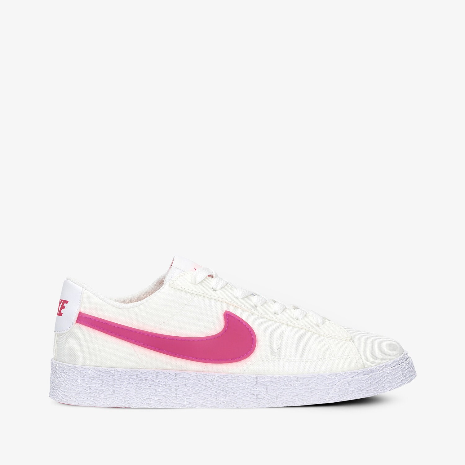 Copii pantofi sport NIKE BLAZER LOW POP (GS) AQ5604-100 Alb