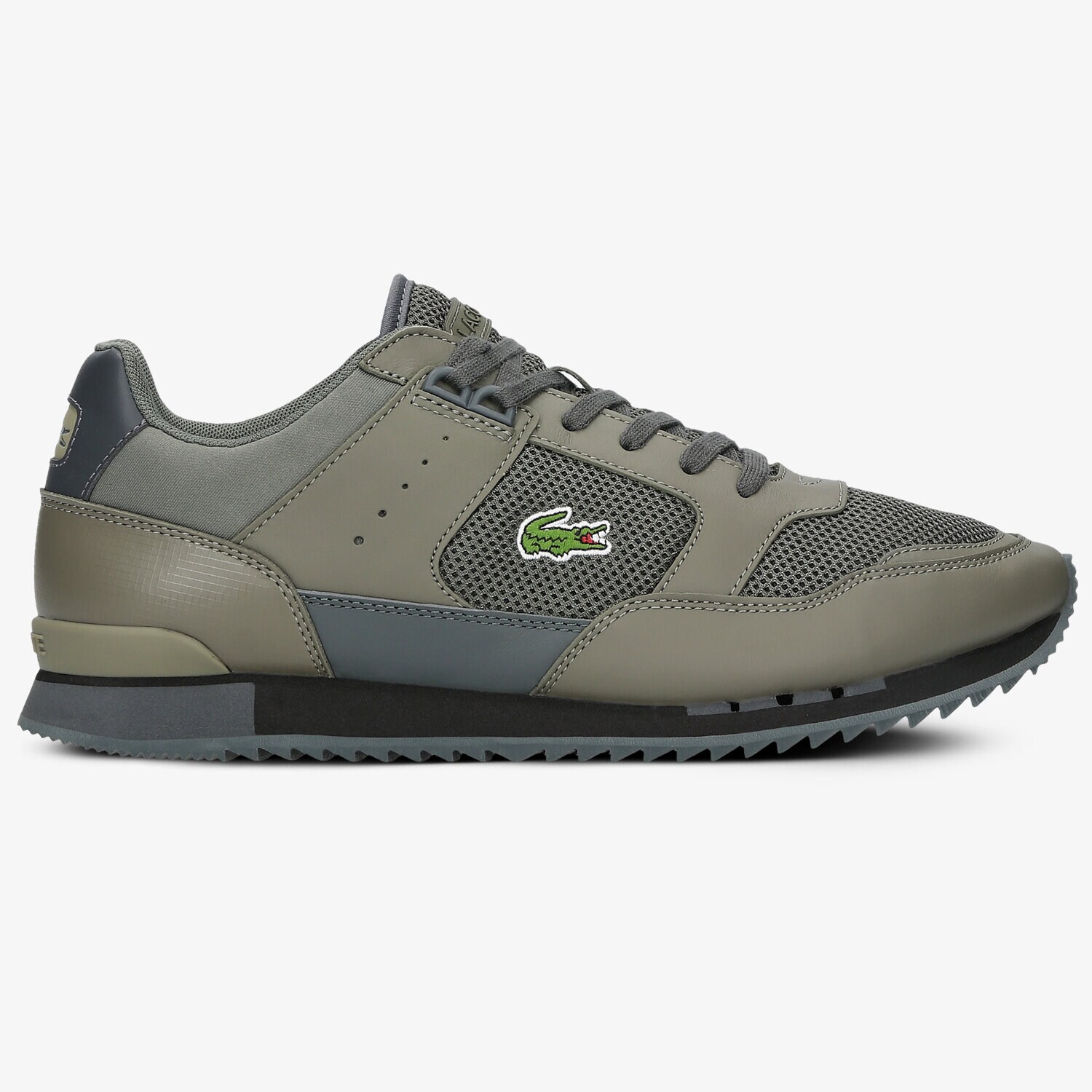 Barbați pantofi sport LACOSTE PARTNER PISTE 0721 1 SMA  741SMA0037KD2 Kaki