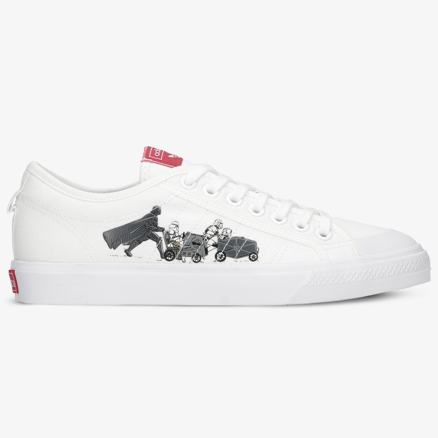 Barbați pantofi sport ADIDAS NIZZA X STAR WARS FX8351 Alb