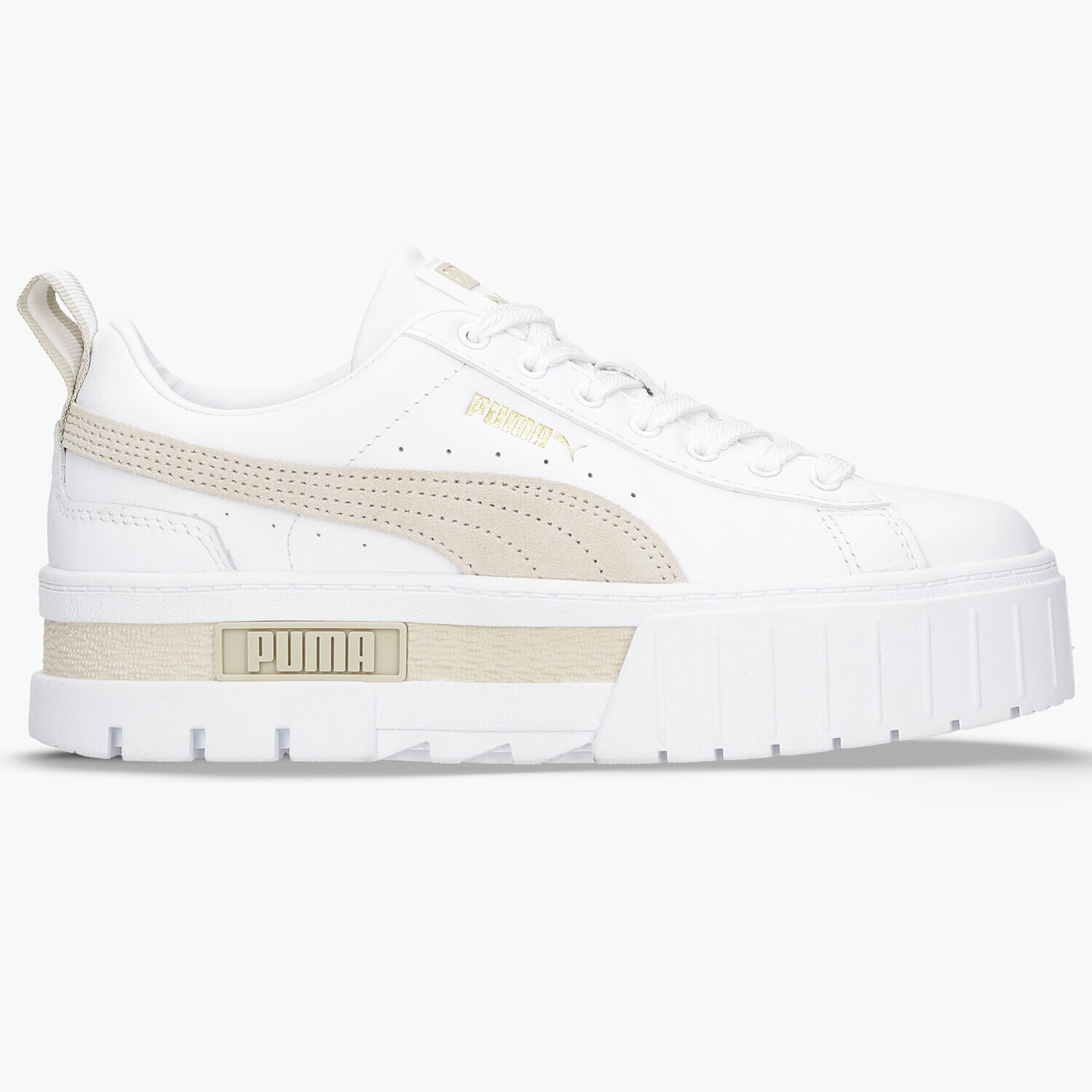 Femei pantofi sport PUMA MAYZE LTH WN'S 38198302 Alb