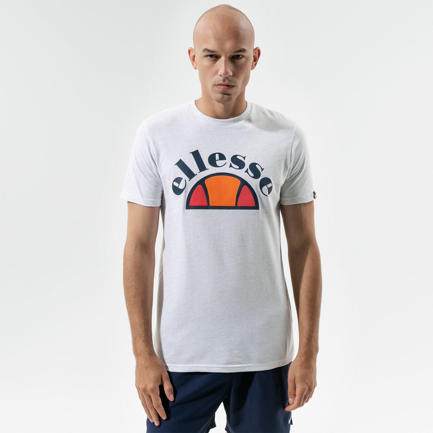 Bărbați tricou ELLESSE TRICOU TEZZA GRM WHT MRL SMG13519909 Gri