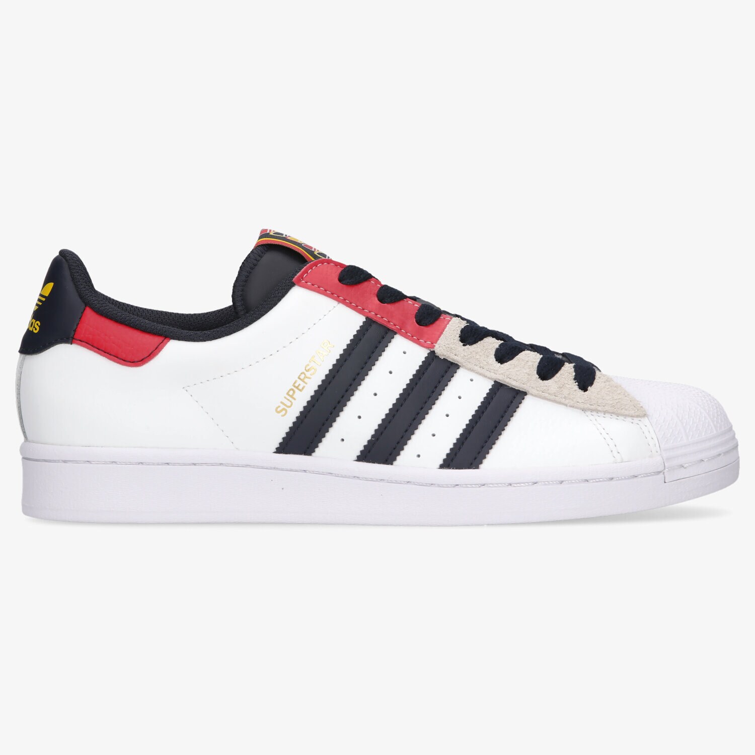 Barbați pantofi sport ADIDAS SUPERSTAR  H05250 Alb