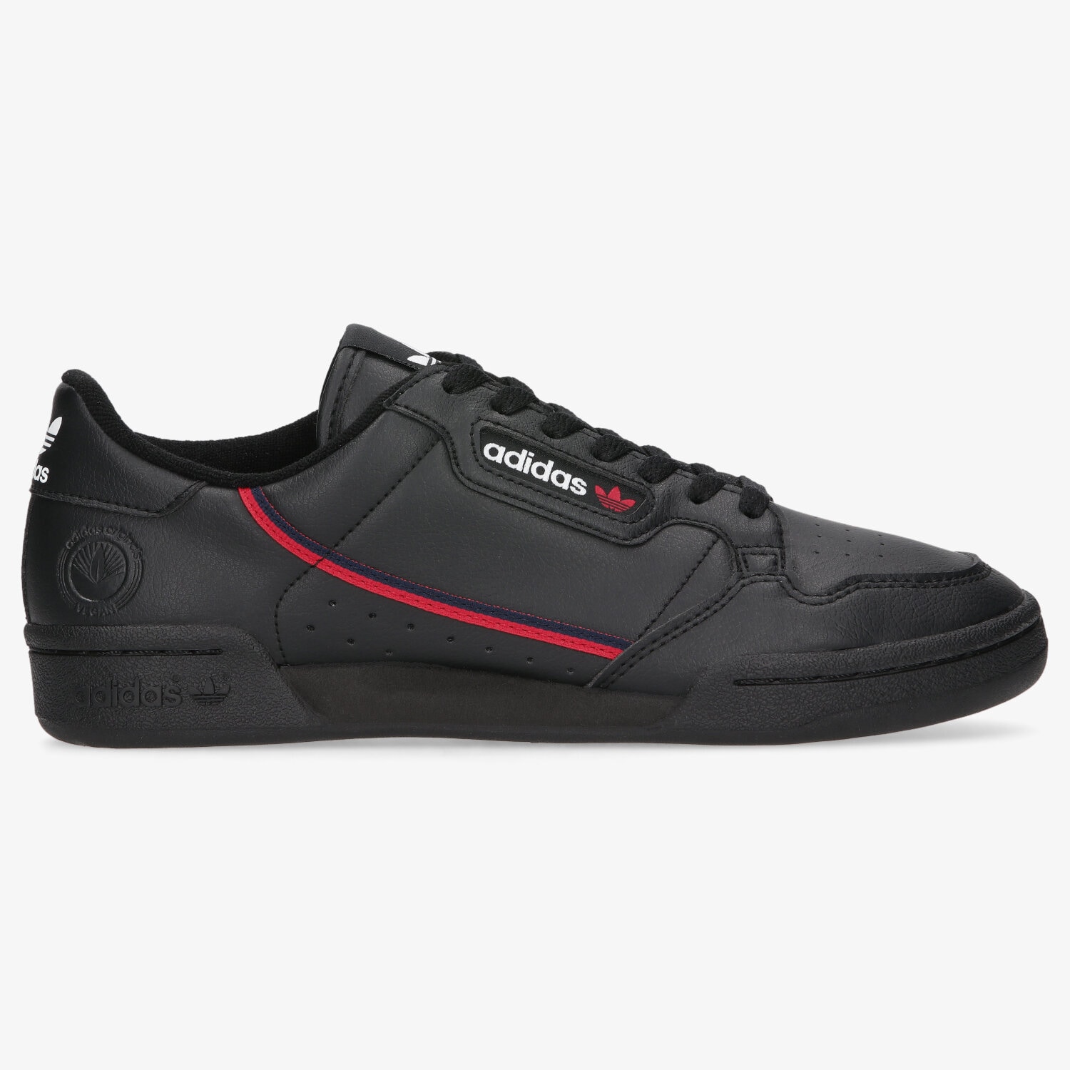 Barbați pantofi sport ADIDAS CONTINENTAL 80 VEGAN H02783 Negru