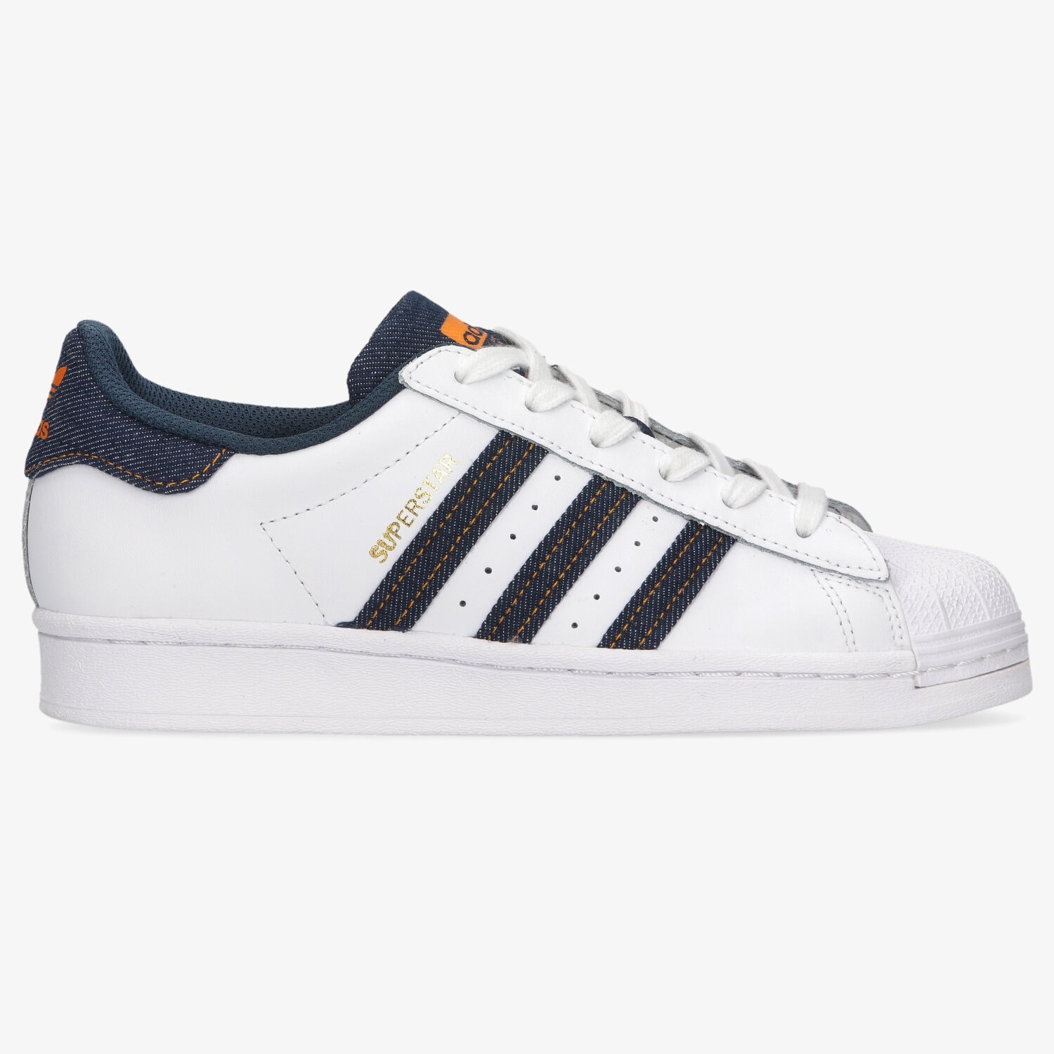 Copii pantofi sport ADIDAS SUPERSTARJ H04025 Alb