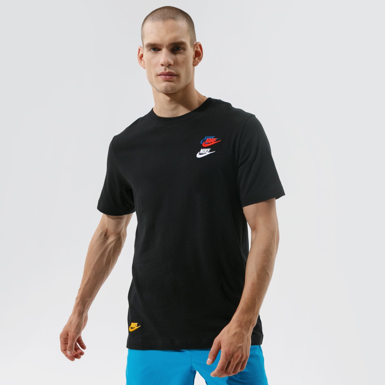 Bărbați tricou NIKE TRICOU M NSW TEE CLUB ESSENTIALS DJ1568-010 Negru