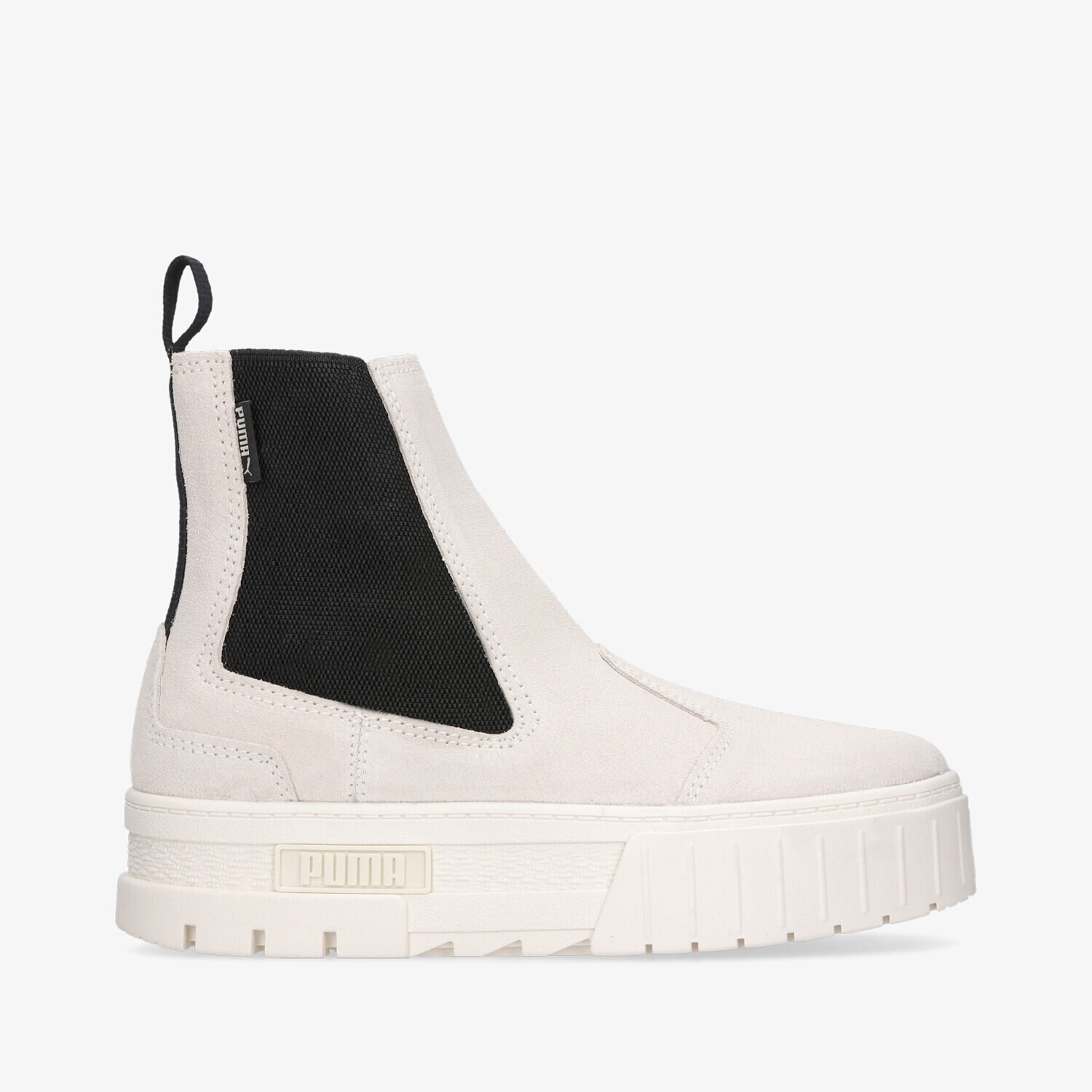 Femei încălțăminte de iarnă PUMA MAYZE CHELSEA SUEDE WN'S 38282902 Alb