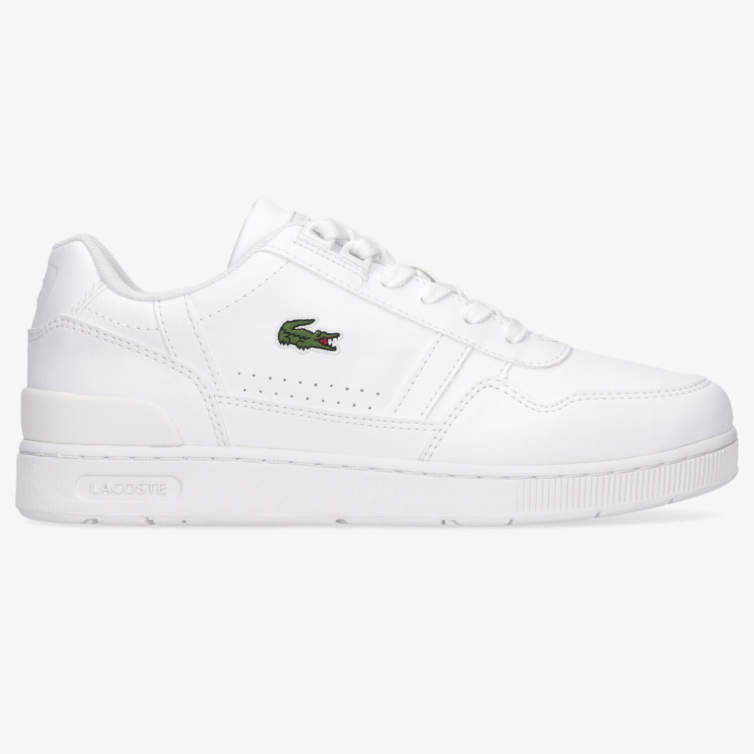 Copii pantofi sport LACOSTE T-CLIP 0121 1 SUJ 742SUJ000421G Alb