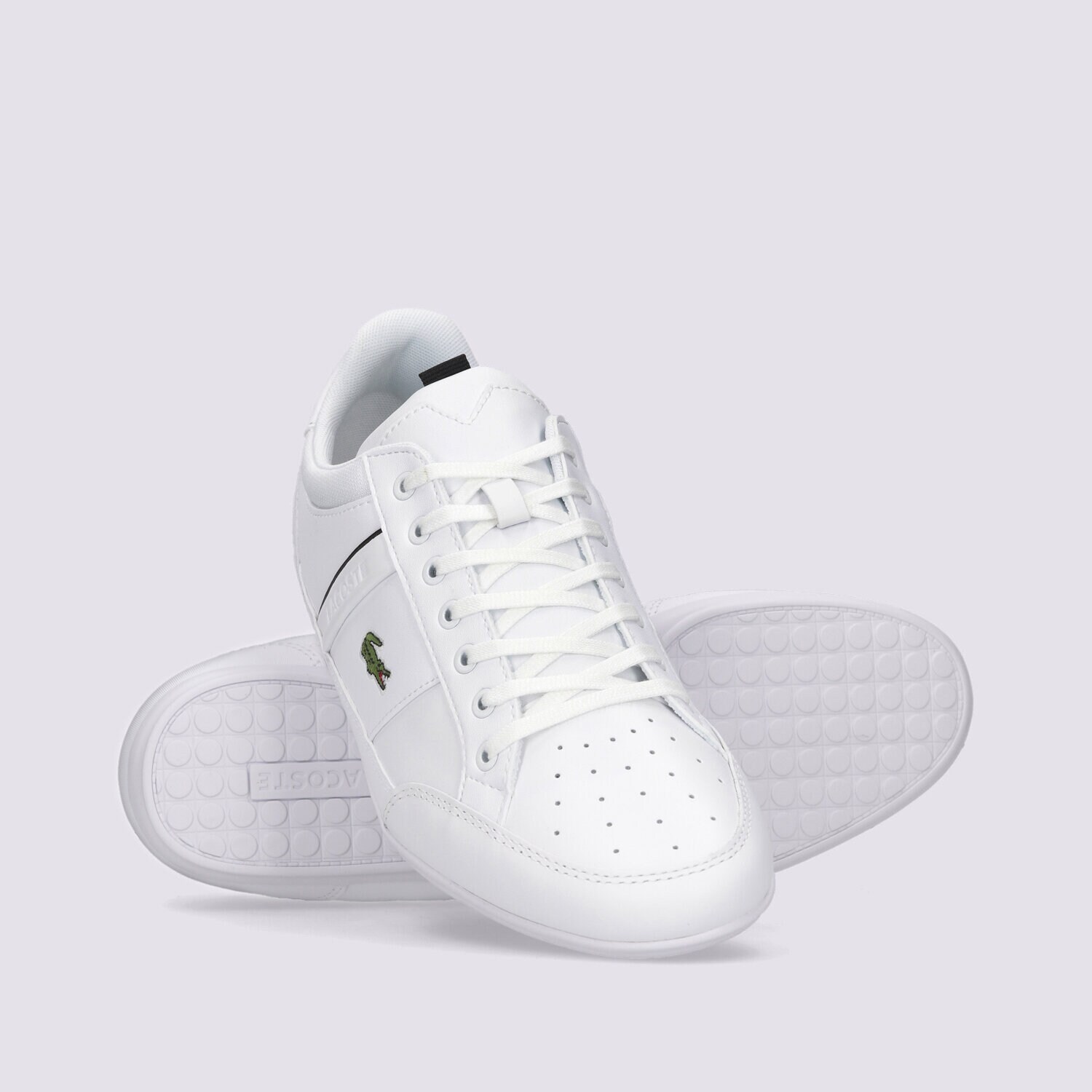 Barbați pantofi sport LACOSTE CHAYMON 0121 1 CMA 742CMA0014147 Alb
