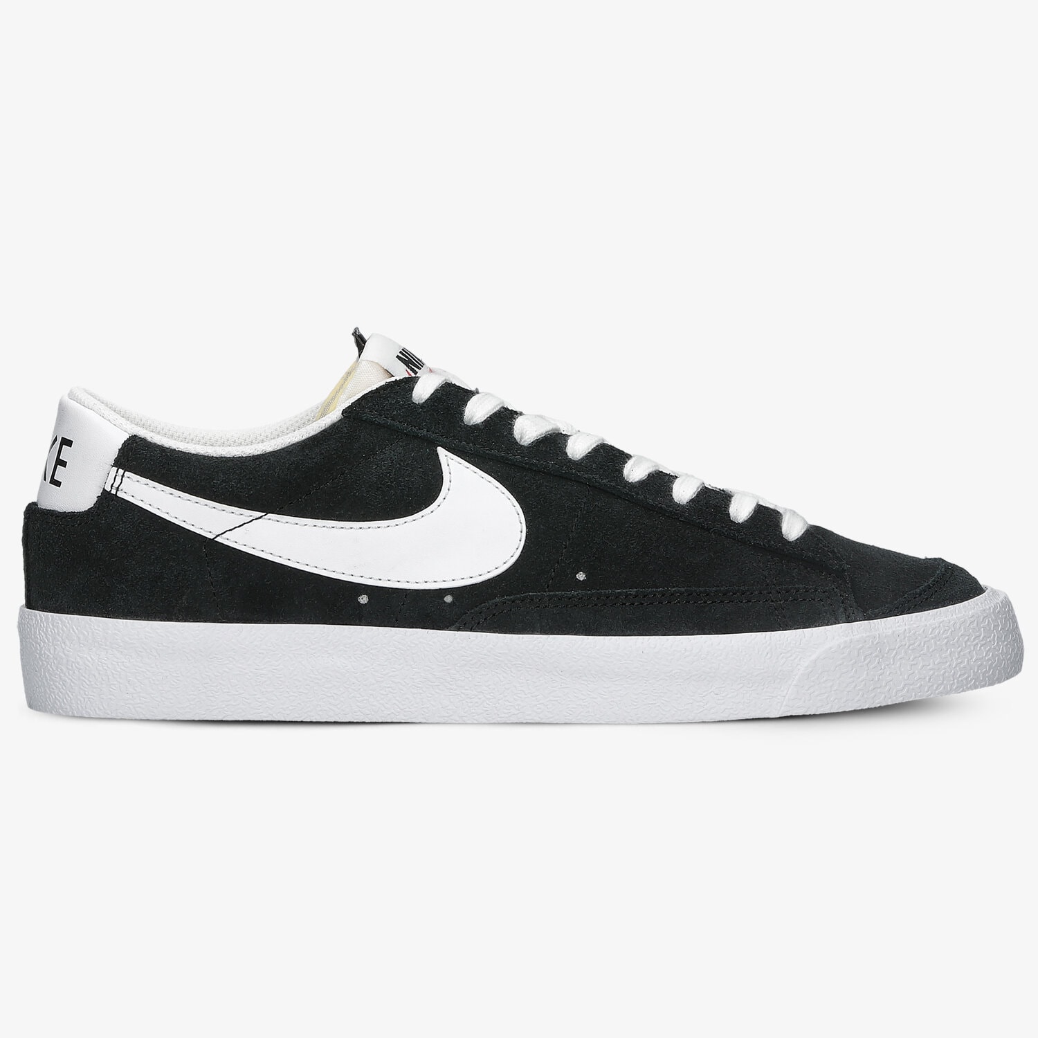 Barbați pantofi sport NIKE BLAZER LOW '77 SUEDE DA7254-001 Negru