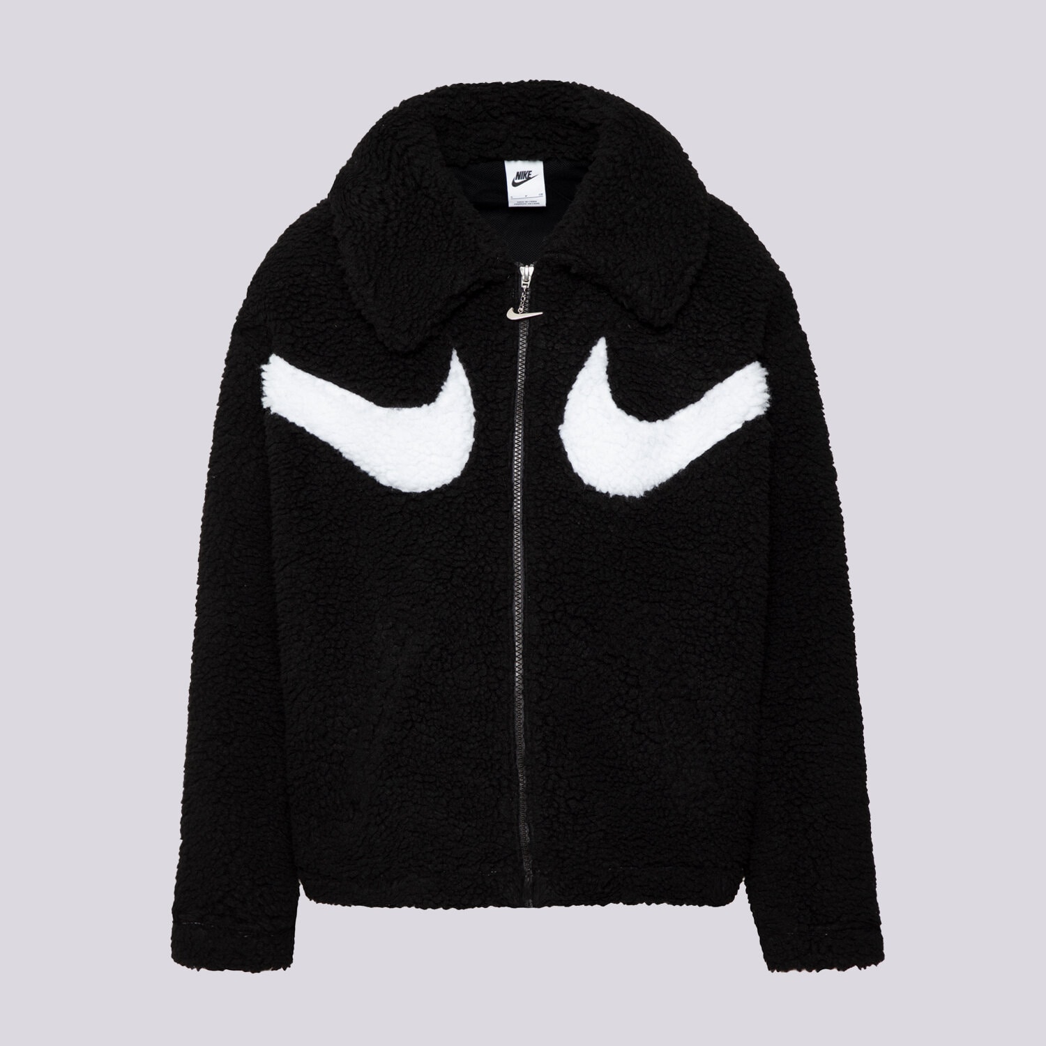 Femei geacă de iarnă NIKE JACHETĂ DE IARNĂ W NSW SWSH SHRPA GX FZ JKT DD5620-010 Negru