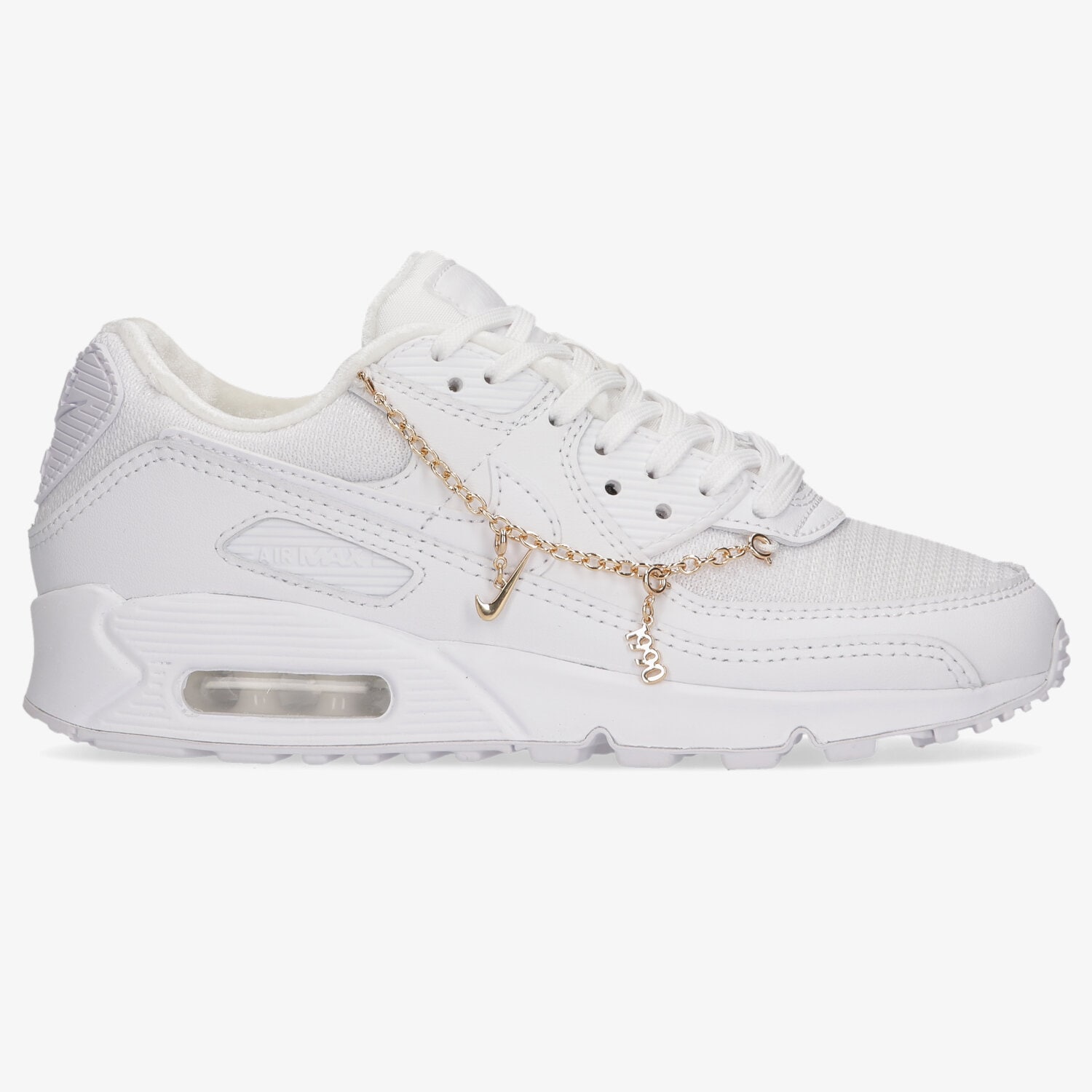 Femei pantofi sport NIKE W AIR MAX 90 PRM DH0569-100 Alb