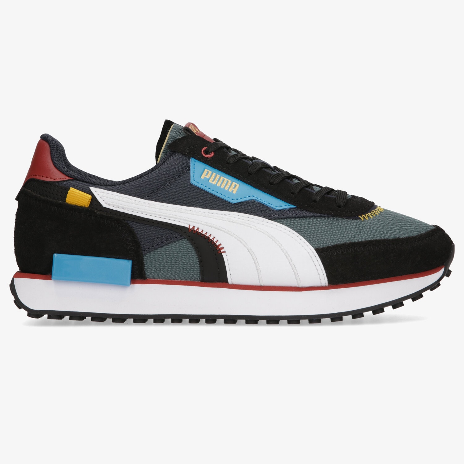 Barbați pantofi sport PUMA FUTURE RIDER DISPLACED 38314801 Negru