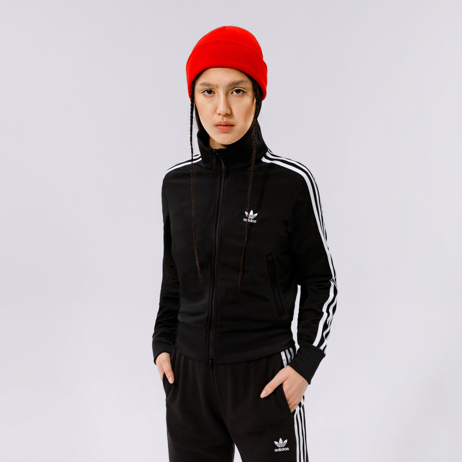 Femei bluză ADIDAS BLUZĂ FIREBIRD TT PB GN2817 Negru
