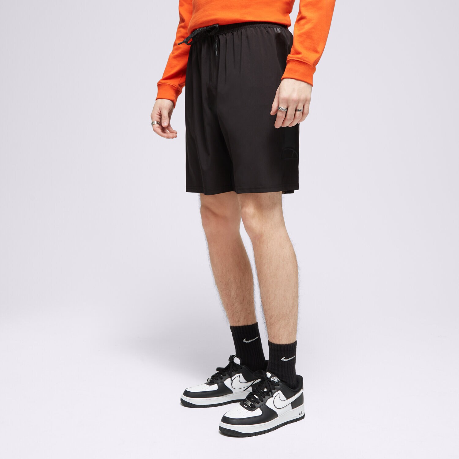 Femei pantaloni scurți ELLESSE PANTALONI SCURȚI BAGGINI SHORT BLK SXM13809011 Negru