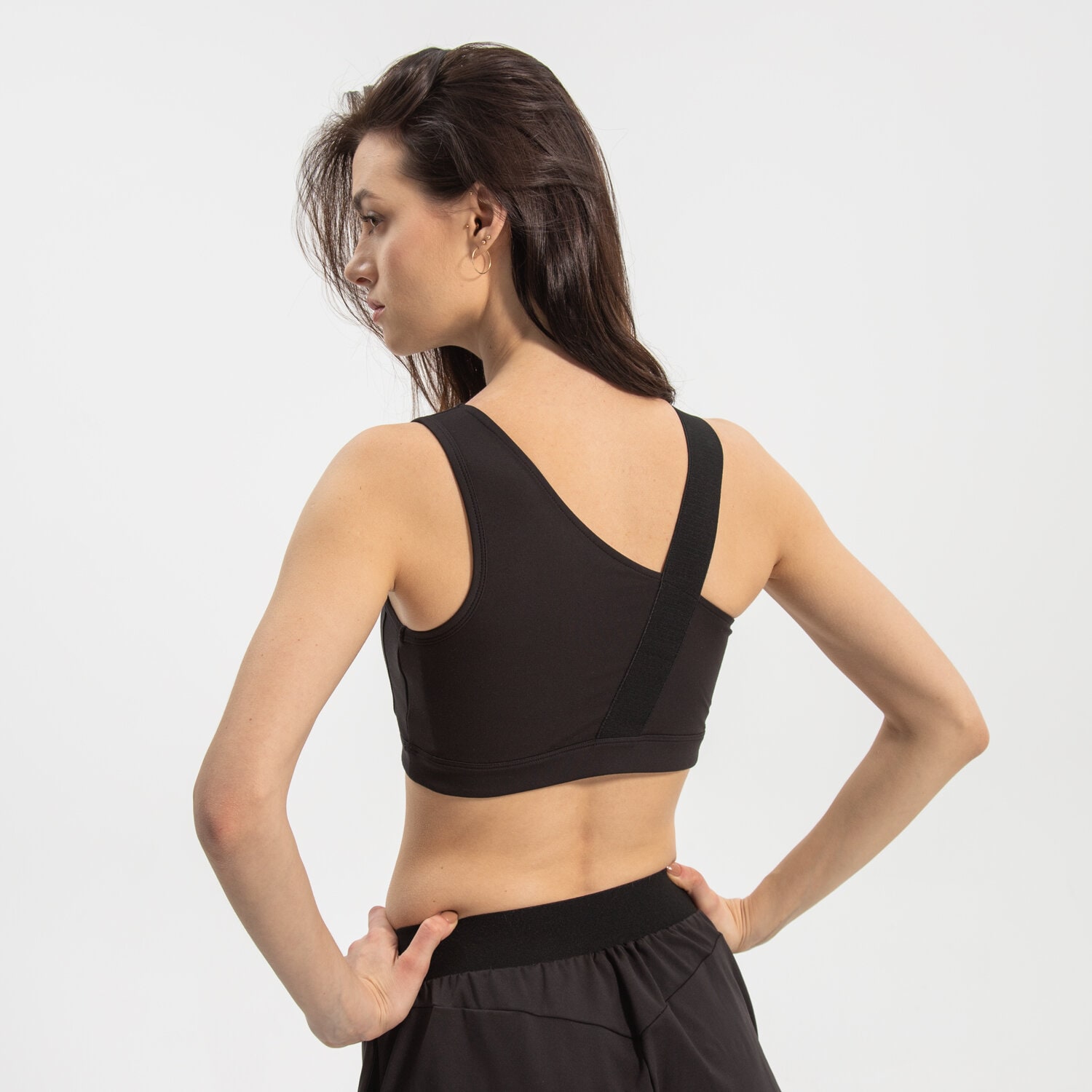 Femei tricou ELLESSE BUSTIERĂ PACEY CROP VEST BLK SRM14327011 Negru
