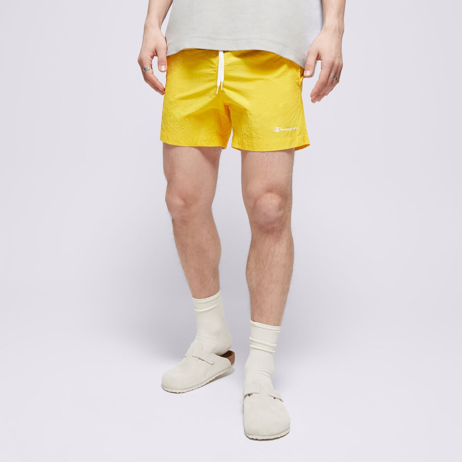 Femei pantaloni scurți CHAMPION PANTALONI SCURȚI BEACHSHORT 216069YS011 Galben