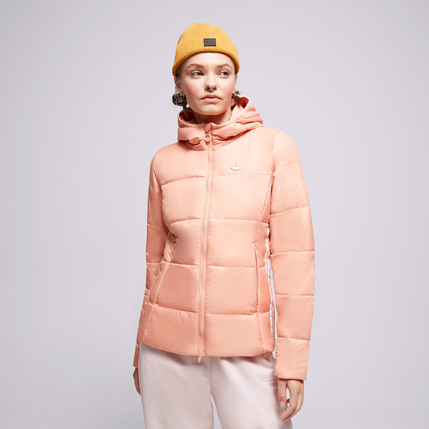 Femei geacă de iarnă ADIDAS JACHETĂ SLIM JACKET H20210 Roz