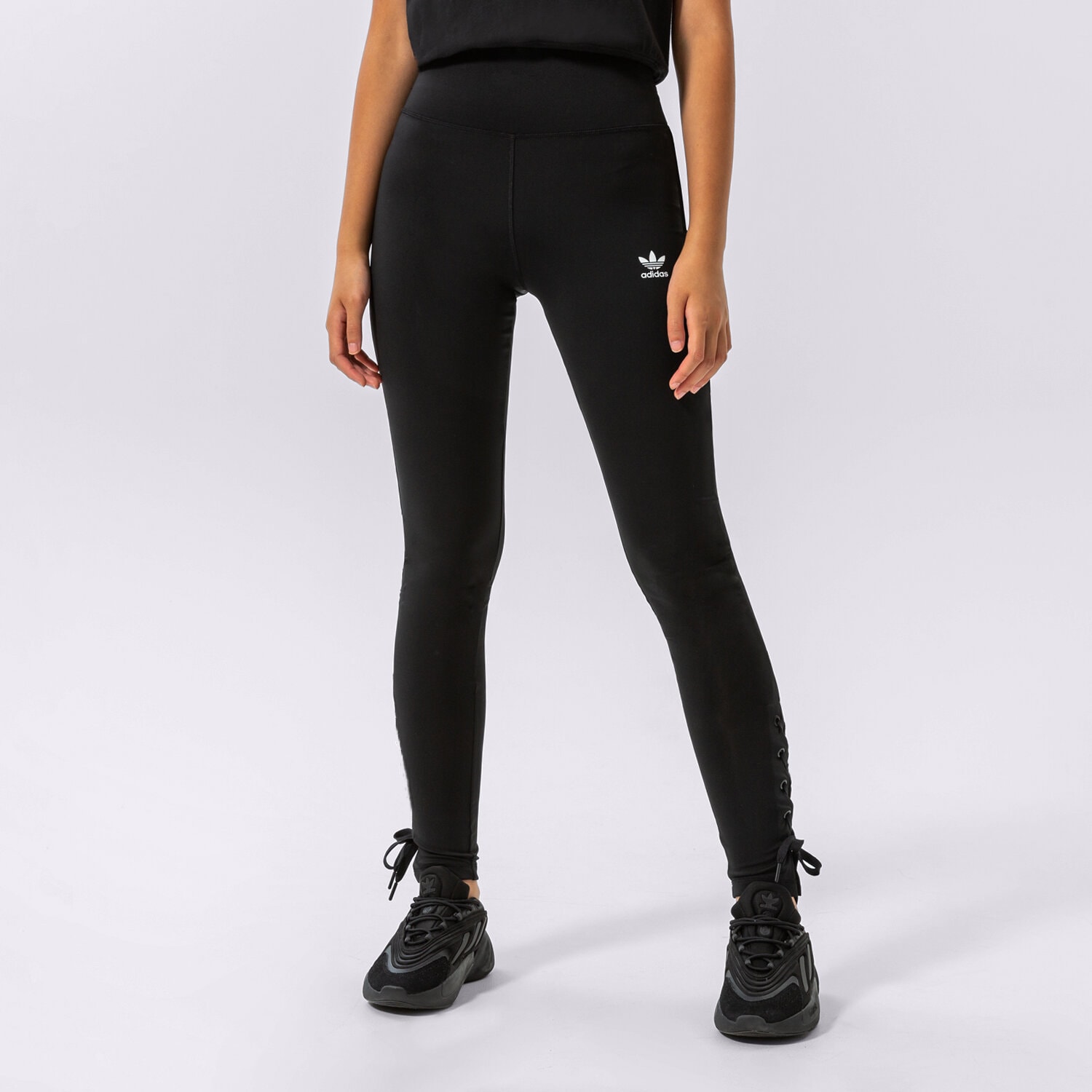 Femei pantaloni ADIDAS COLANȚI HW COLANȚI HK5077 Negru