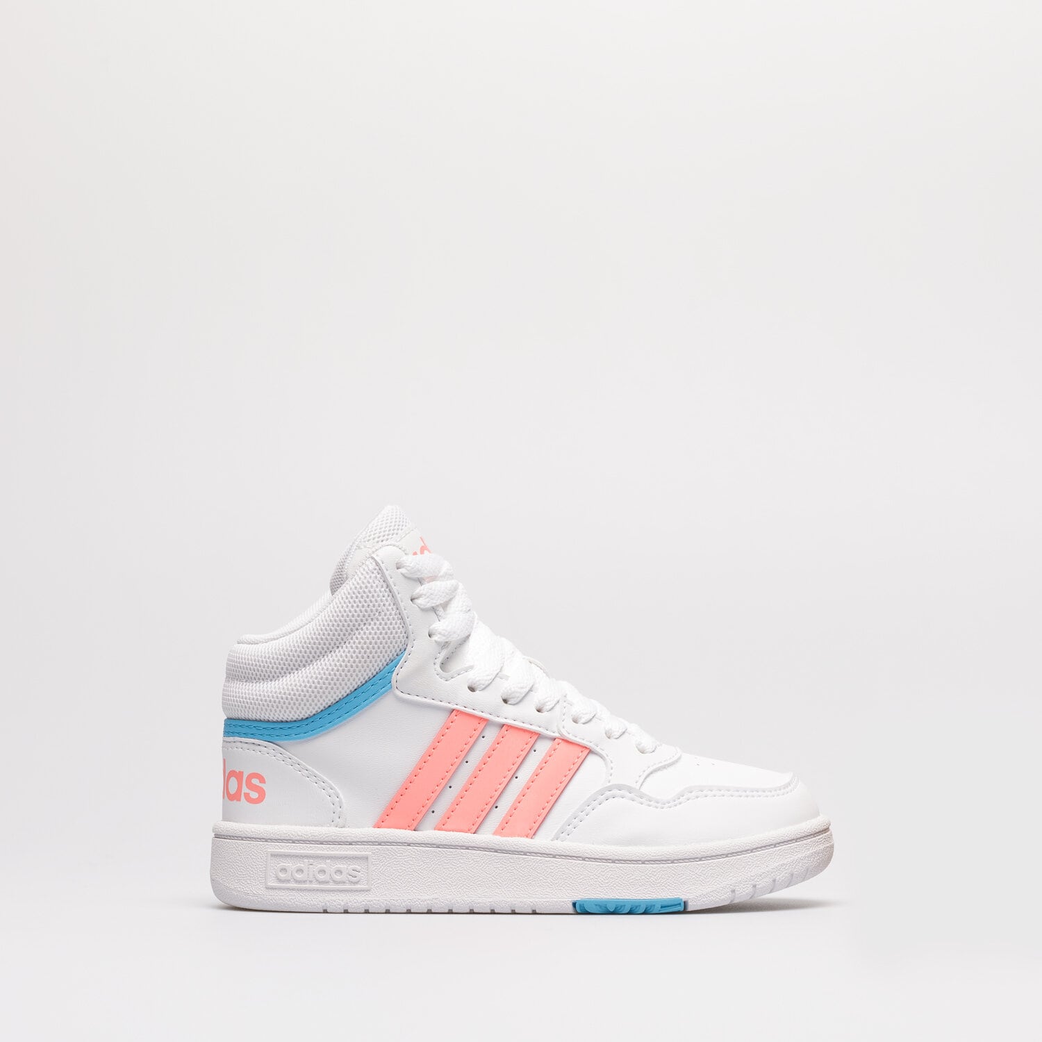 Copii pantofi sport ADIDAS HOOPS MID 3.0 K GW6110 Alb